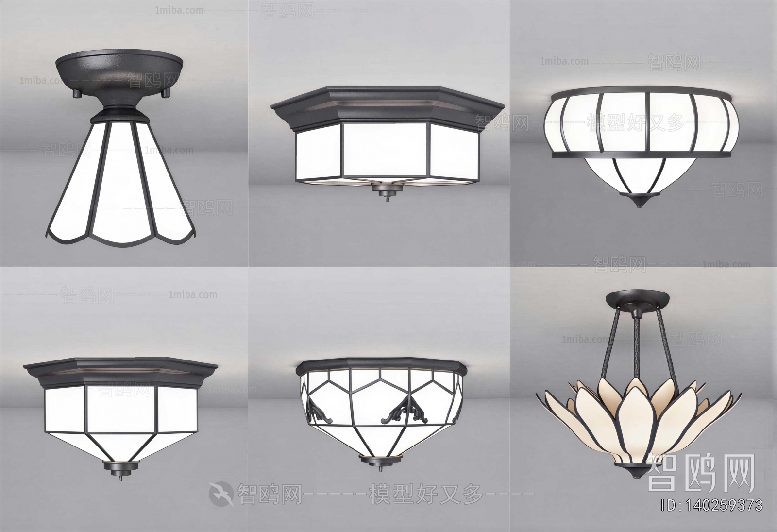 Retro Style Ceiling Ceiling Lamp