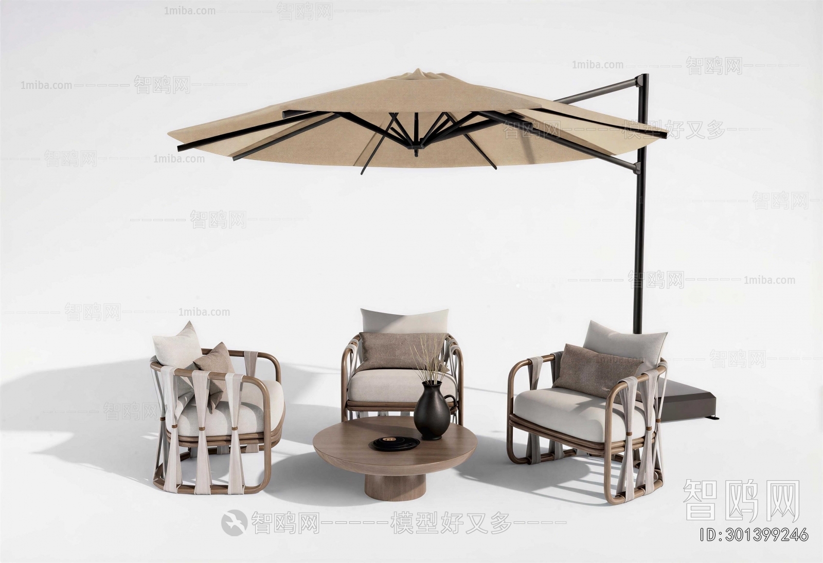 Wabi-sabi Style Outdoor Tables And Chairs