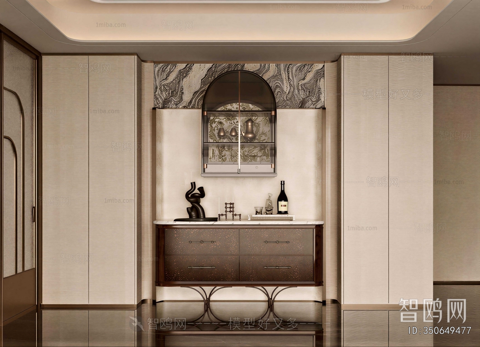 New Chinese Style Hallway