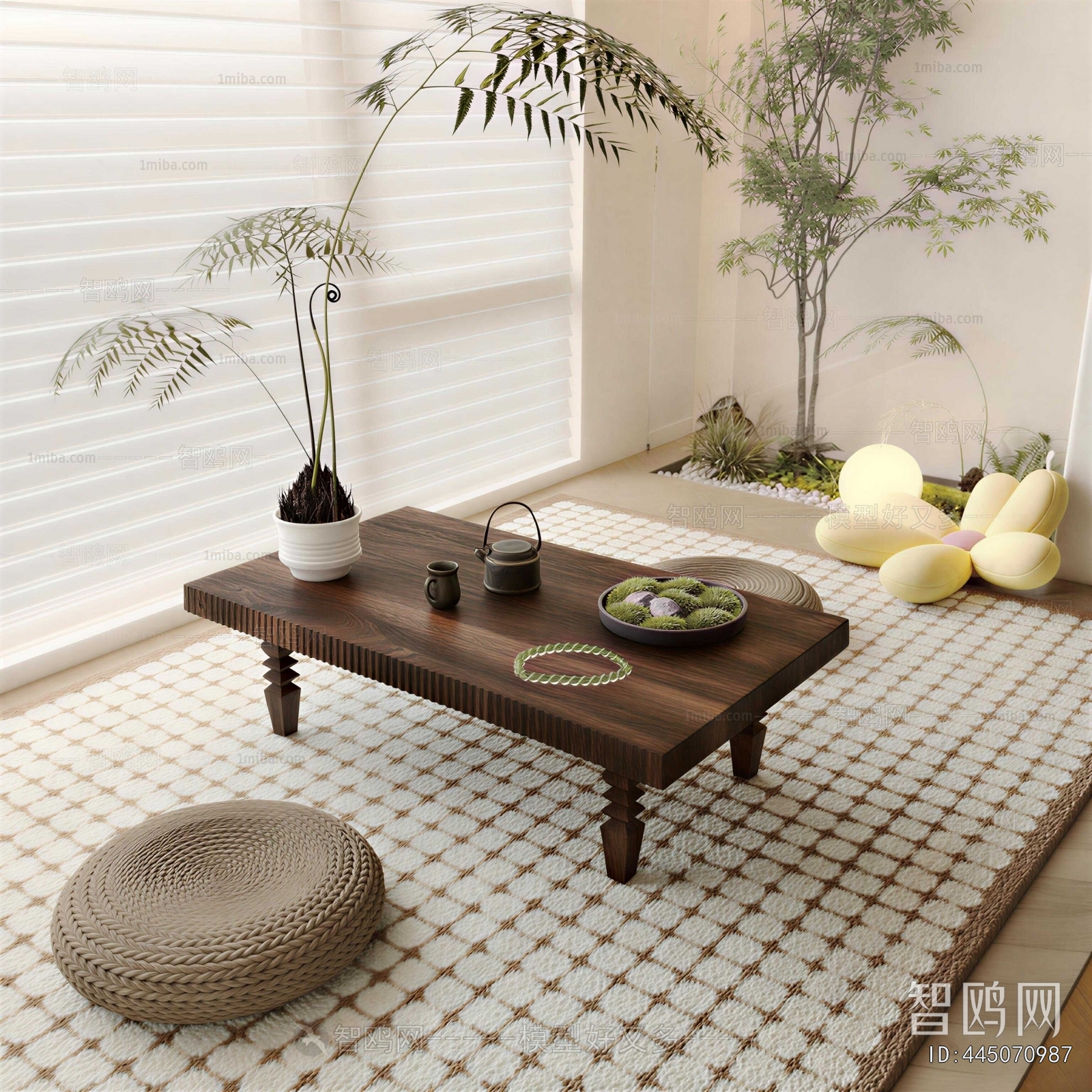 Japanese Style Tea Tables And Chairs