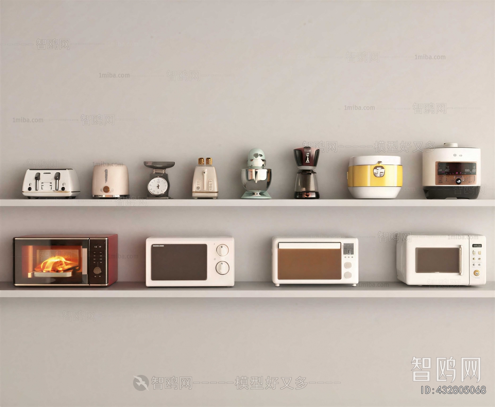 Modern Electric Kitchen Appliances