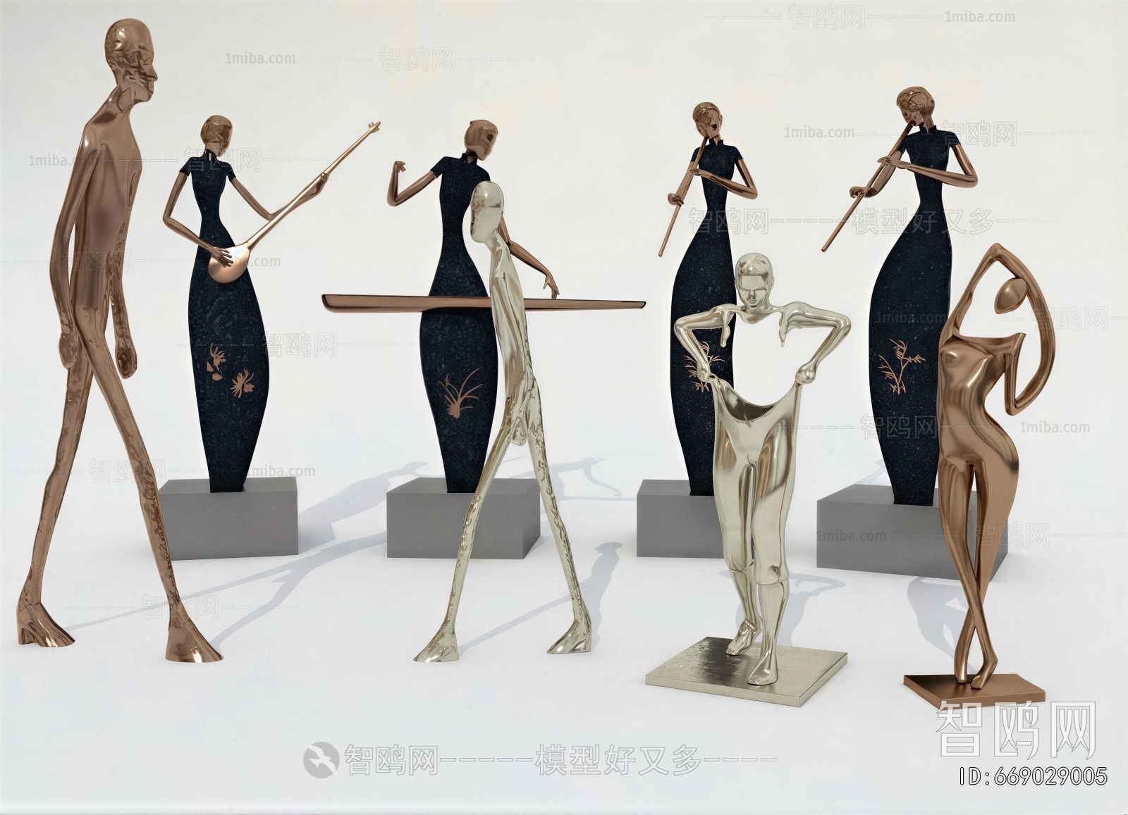 New Chinese Style Sculpture