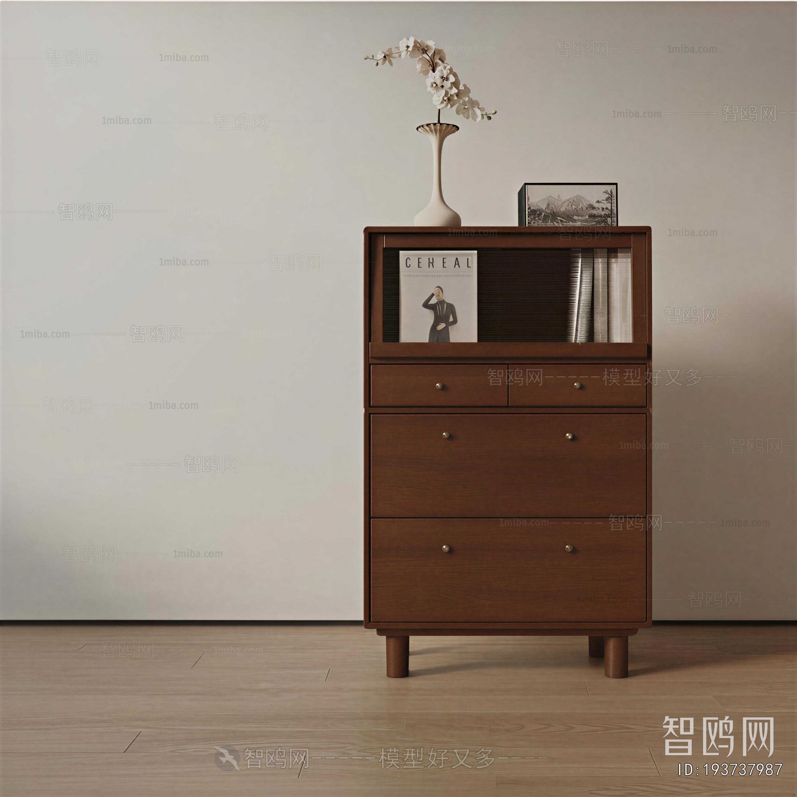 New Chinese Style Side Cabinet
