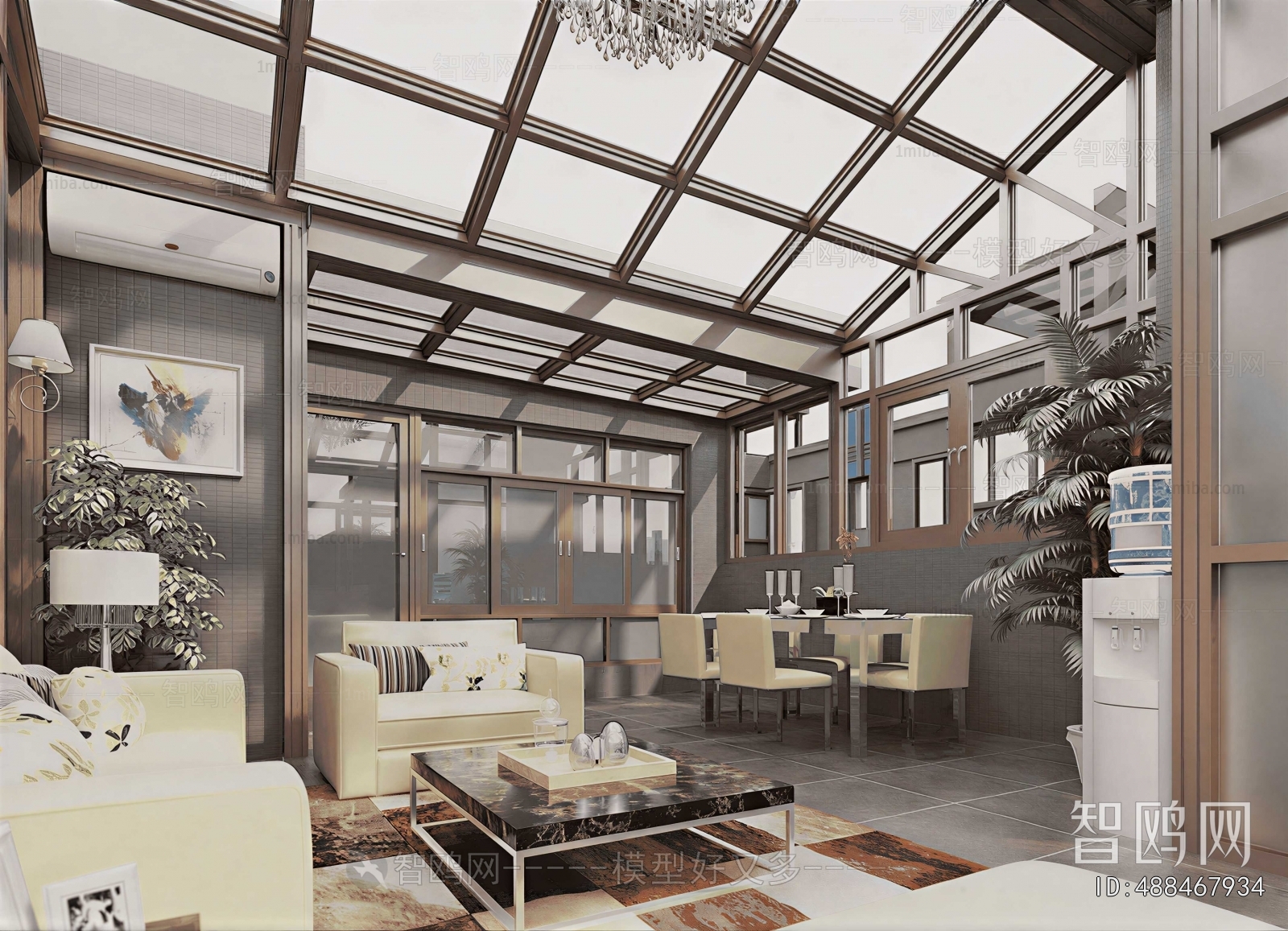 Modern Glass Sun Room