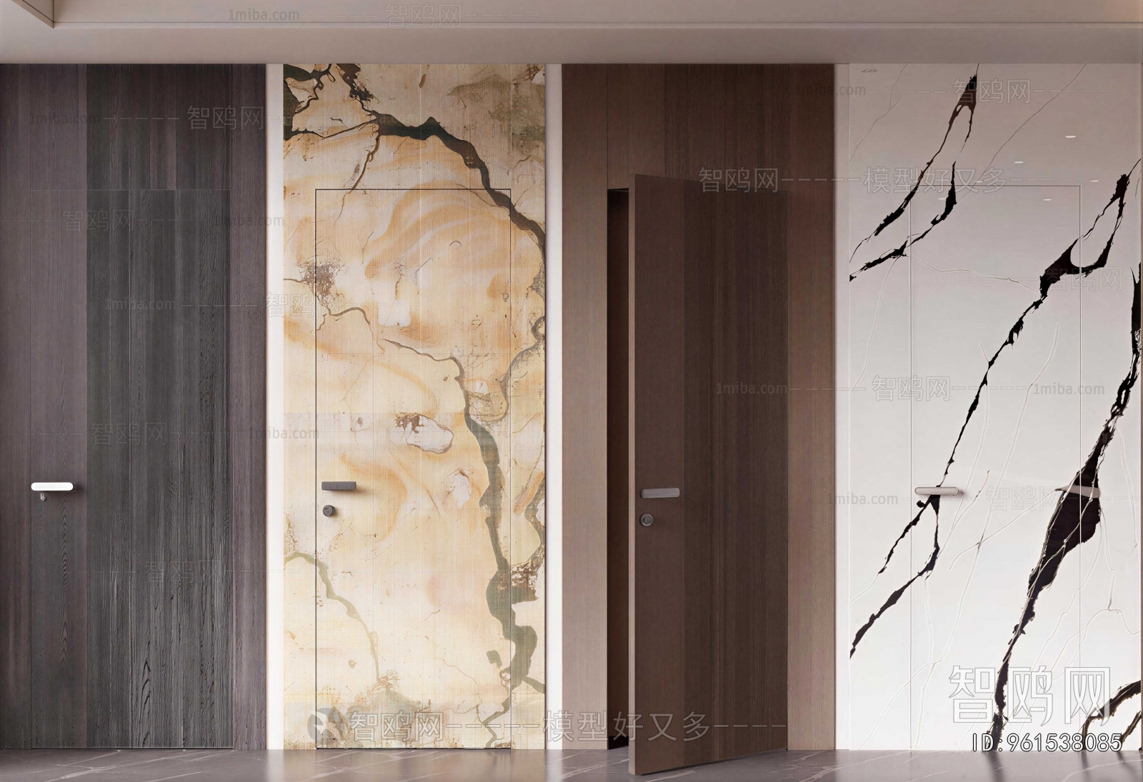 Modern Single Door