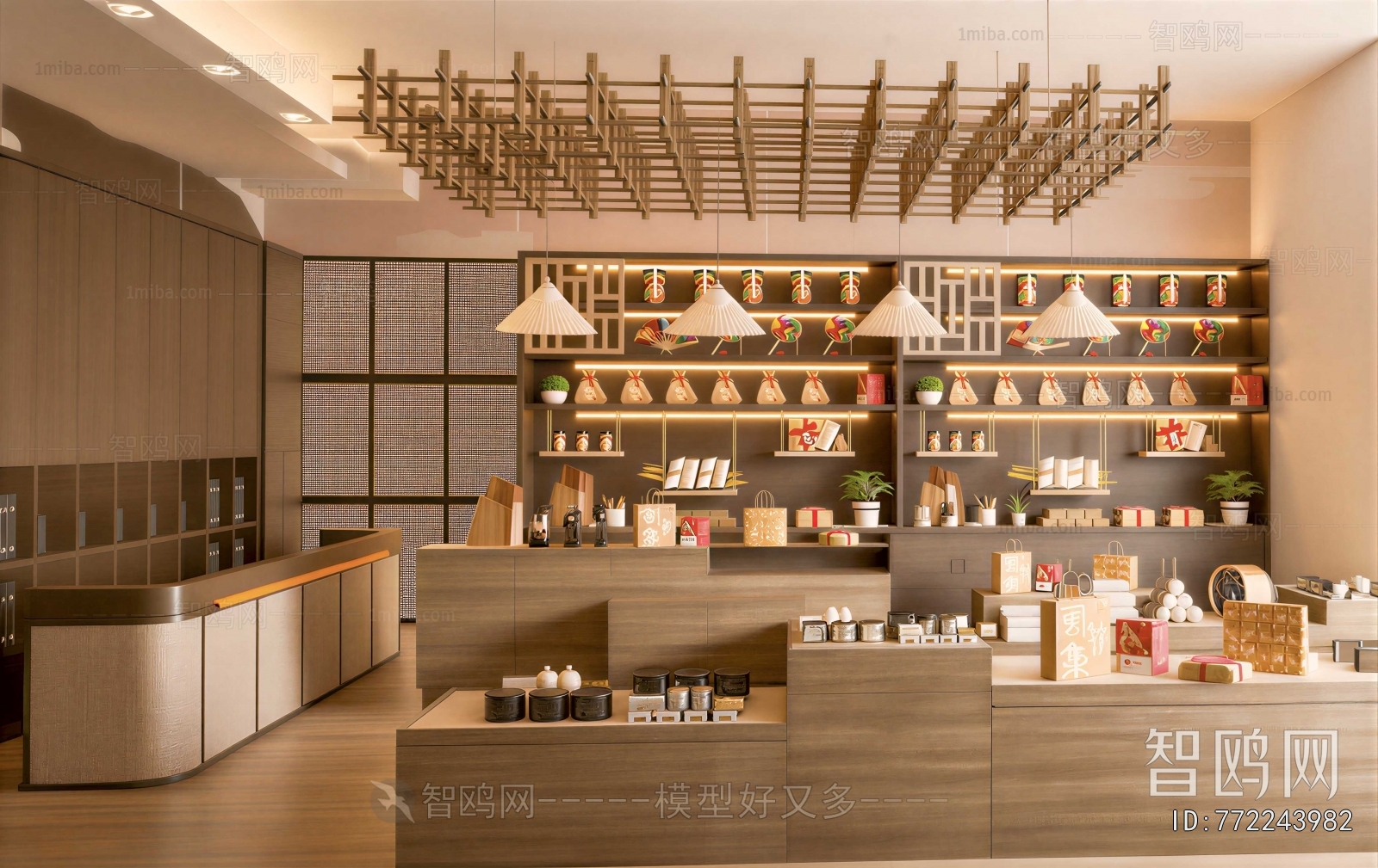 New Chinese Style Retail Stores