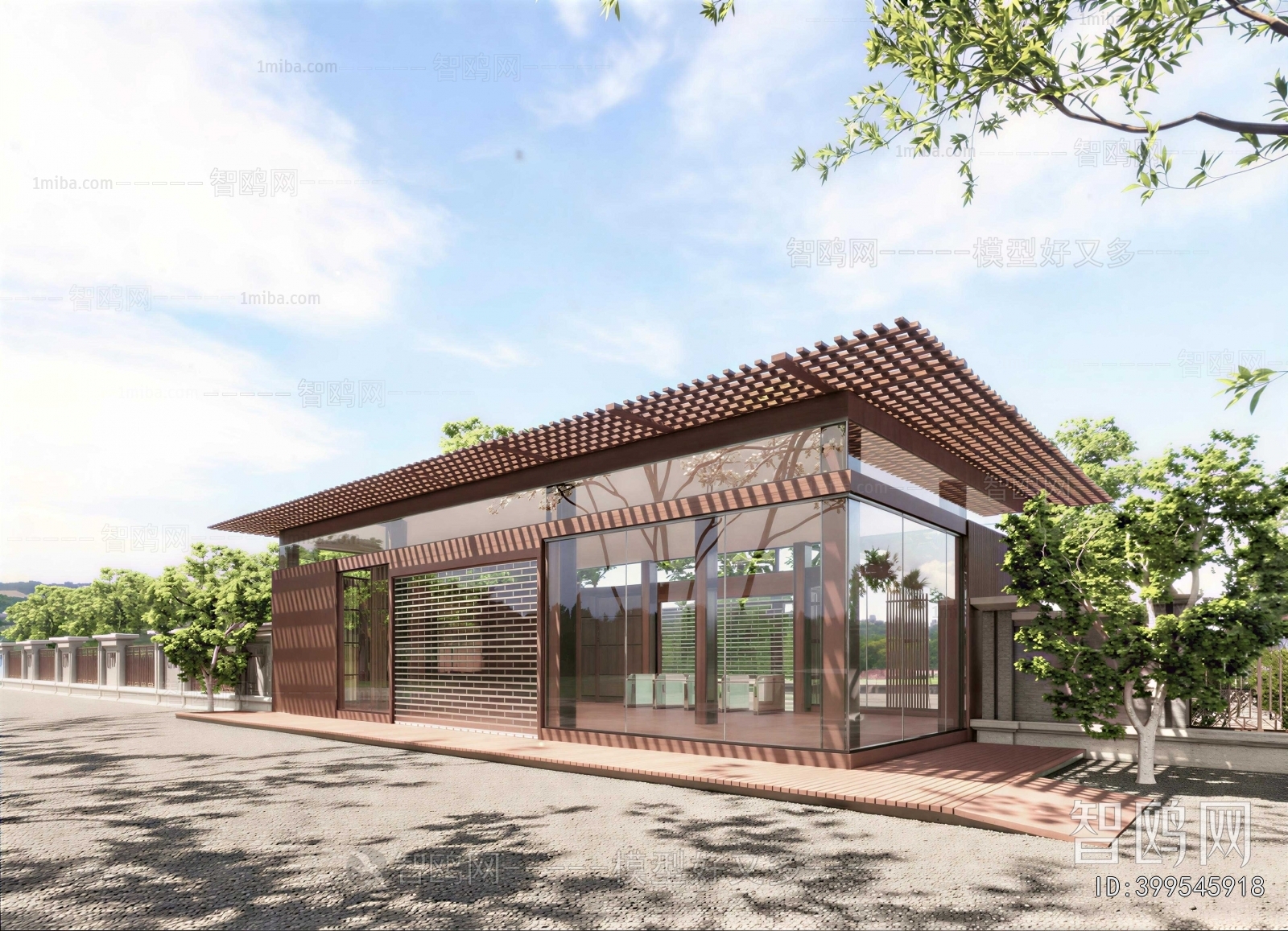 New Chinese Style Glass Sunshine Room