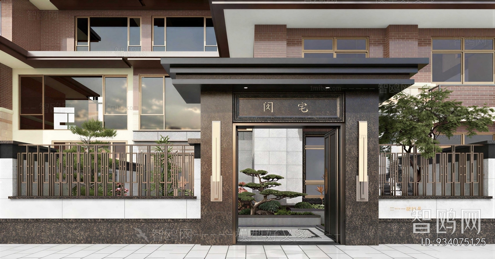New Chinese Style Gate