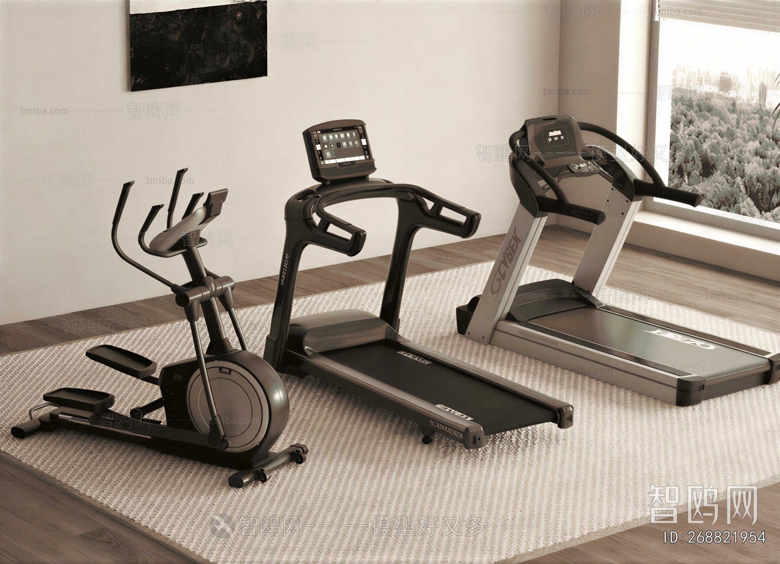Modern Fitness Equipment