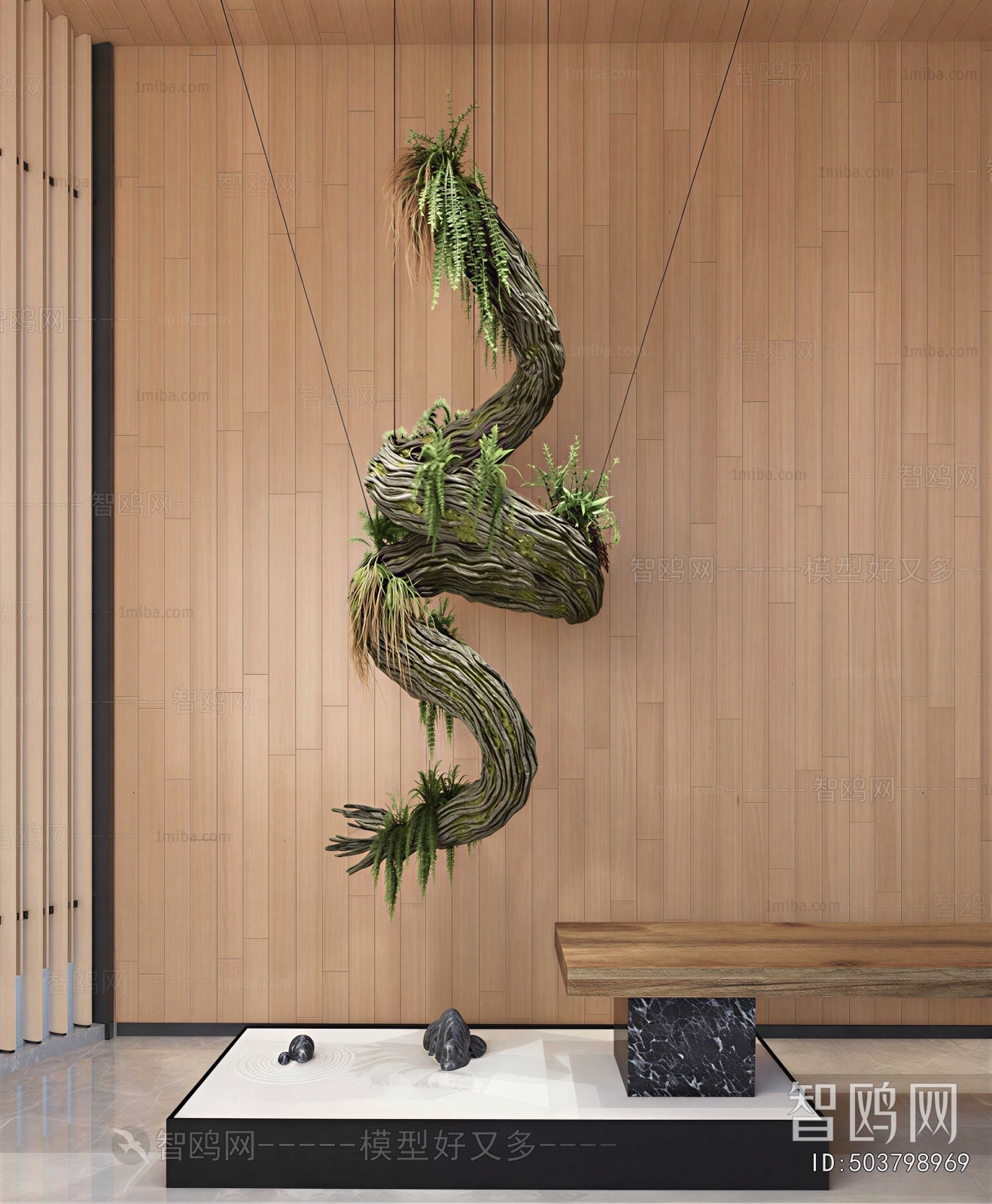 New Chinese Style Plant Landscaping