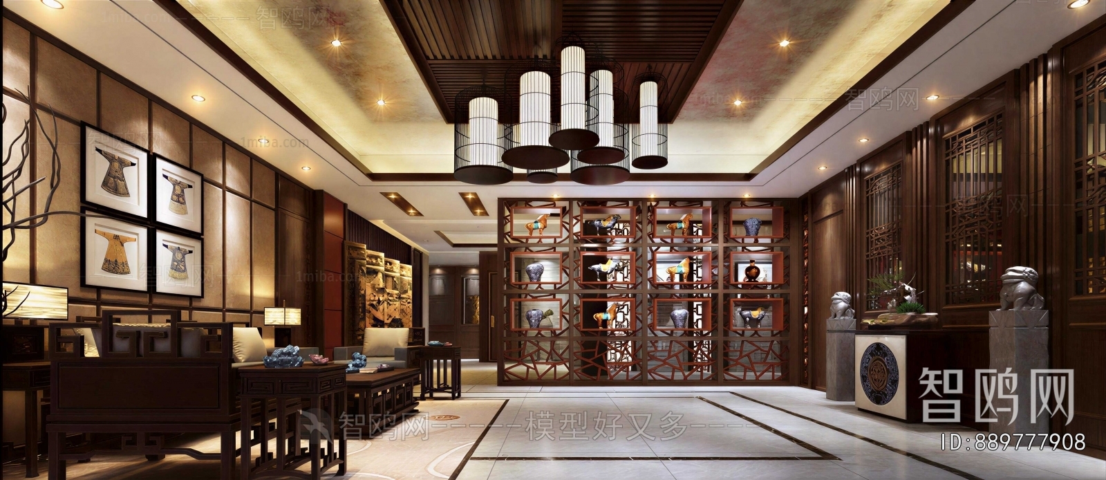 New Chinese Style Club Space