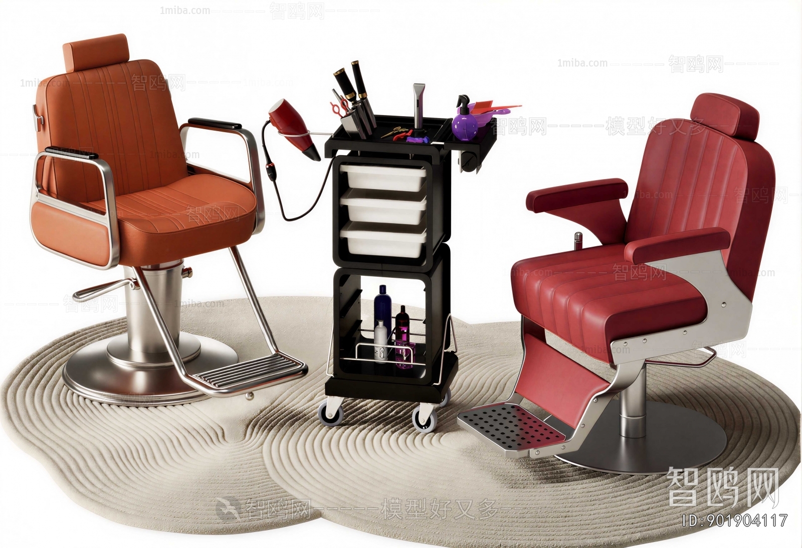 Modern Barber Chair
