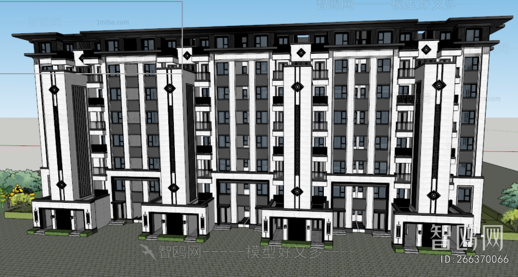 Modern Appearance Of Commercial Building