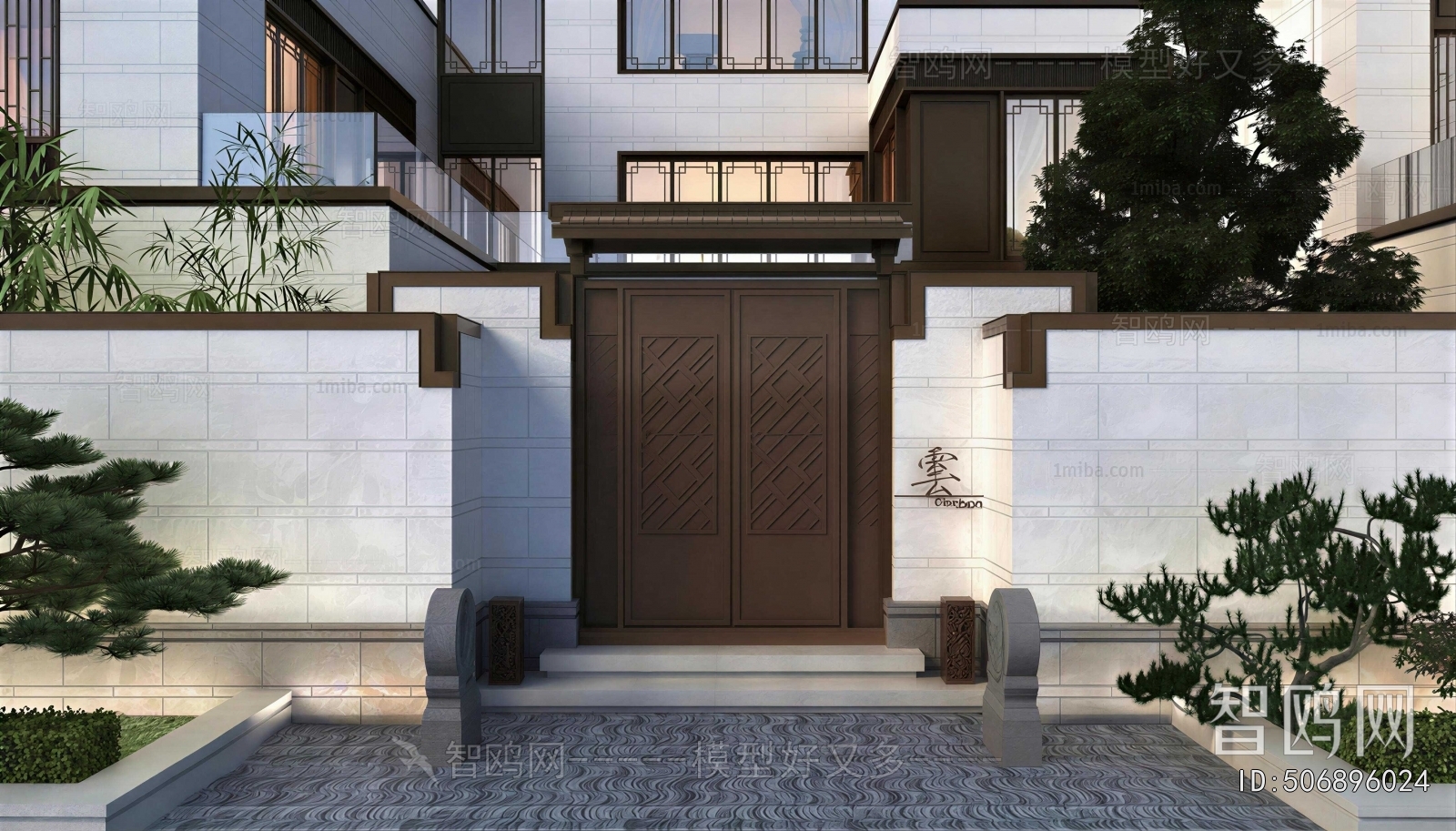 New Chinese Style Gate