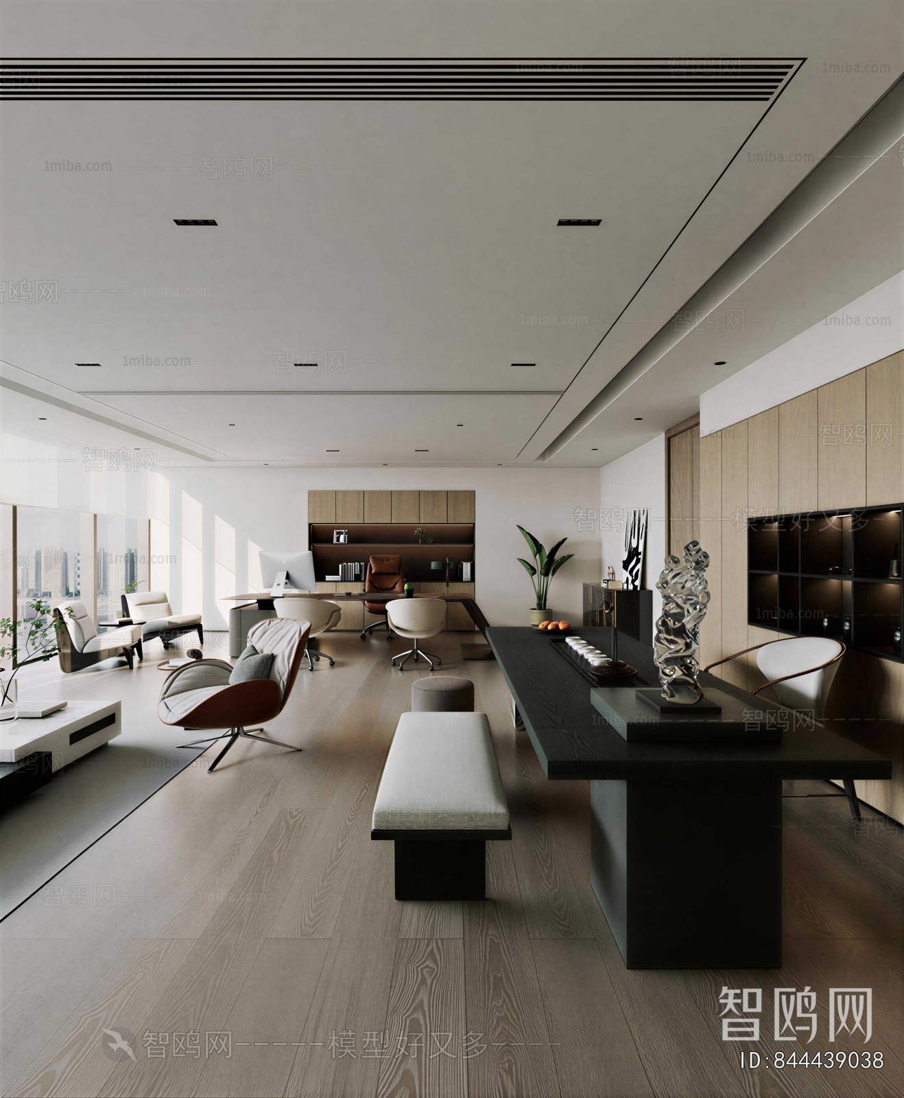 Modern Manager's Office