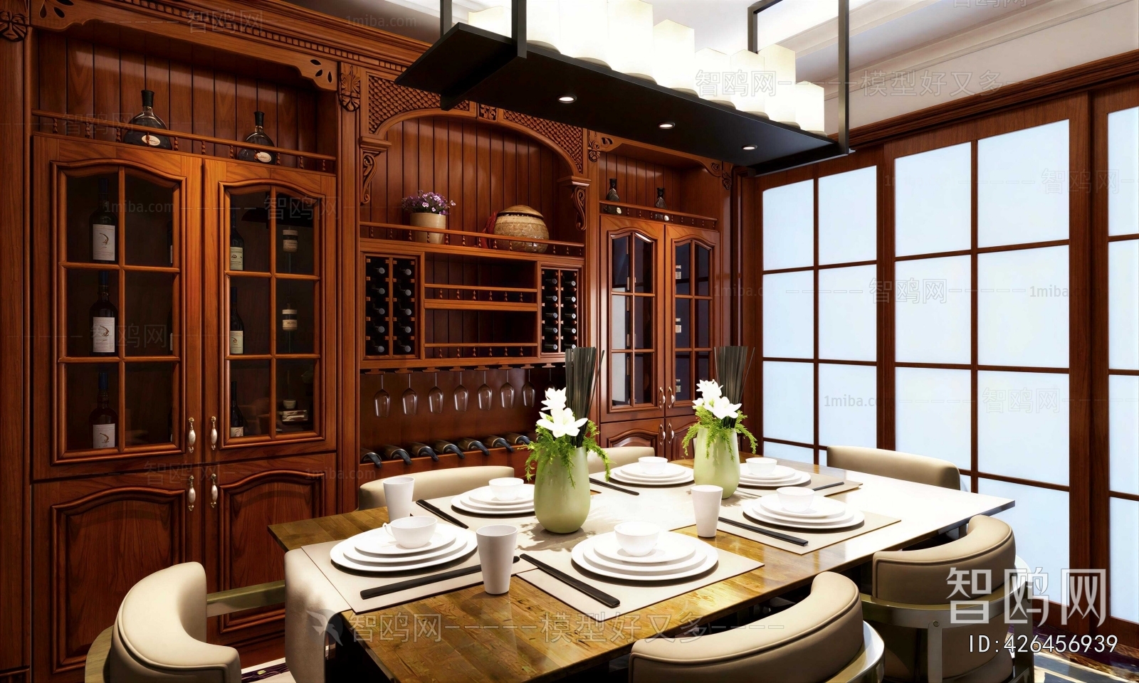 American Style Dining Room