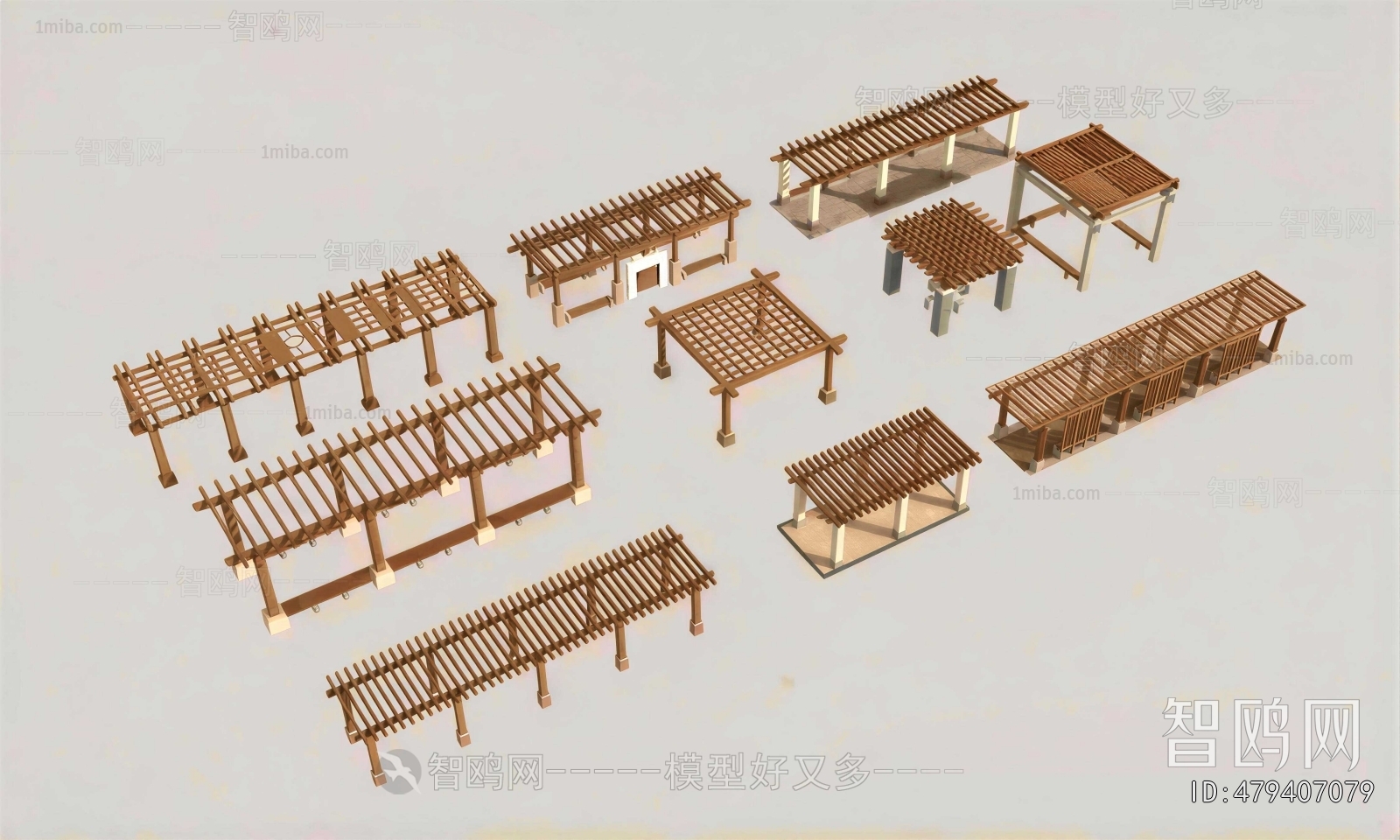 New Chinese Style Gallery Frame