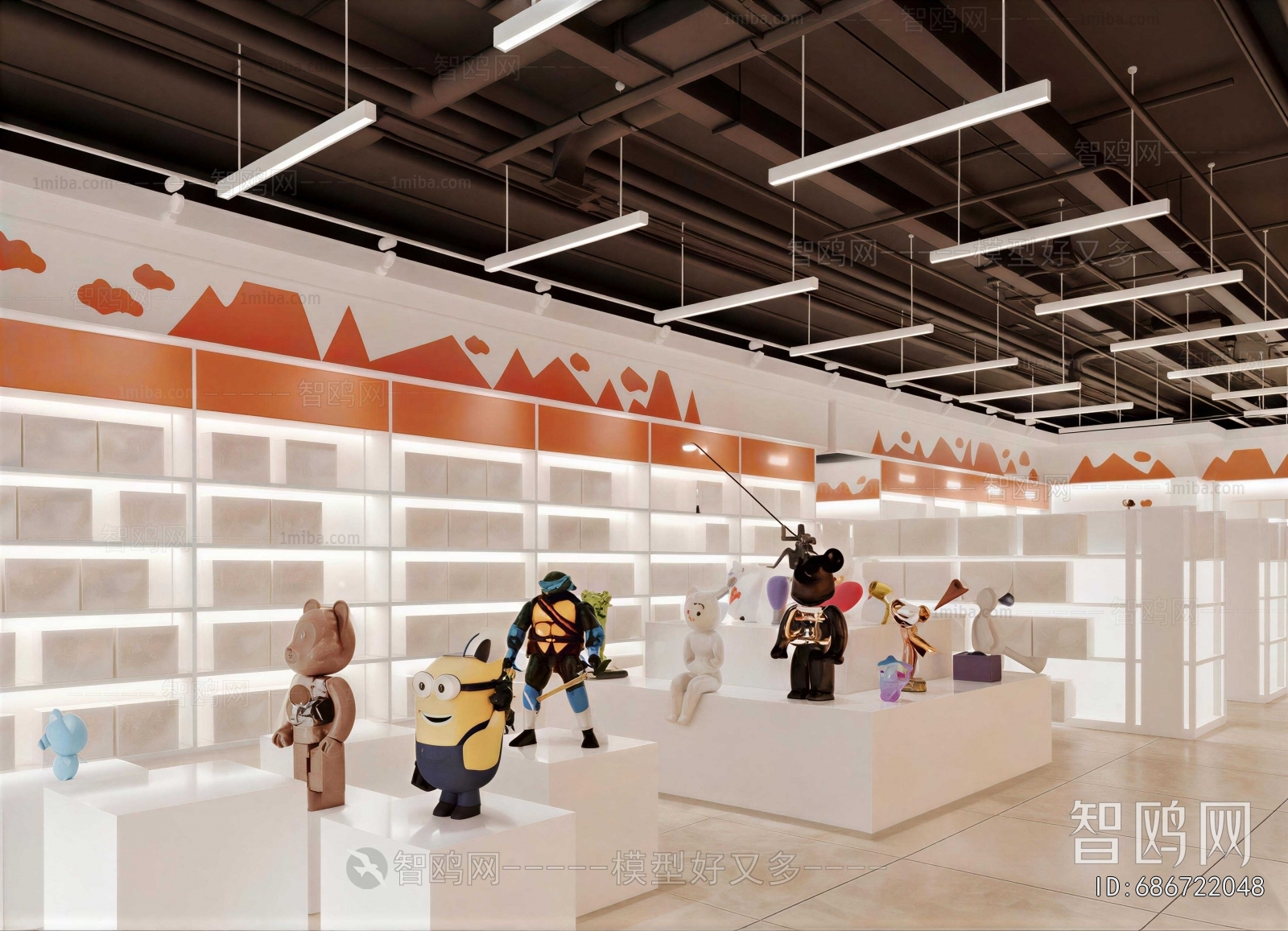 Industrial Style Exhibition Hall
