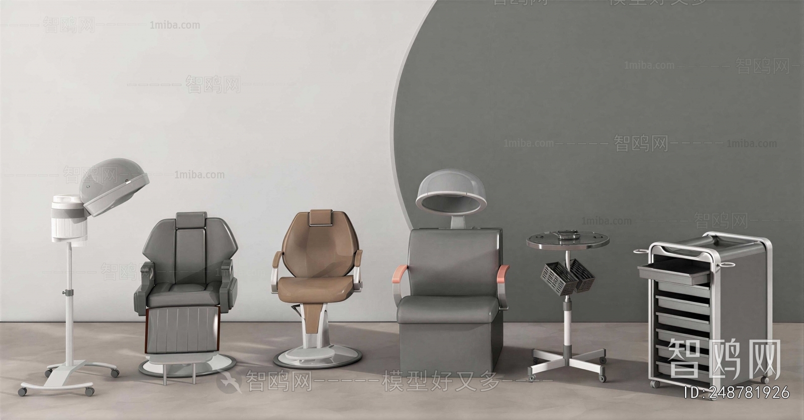 Modern Barber Chair