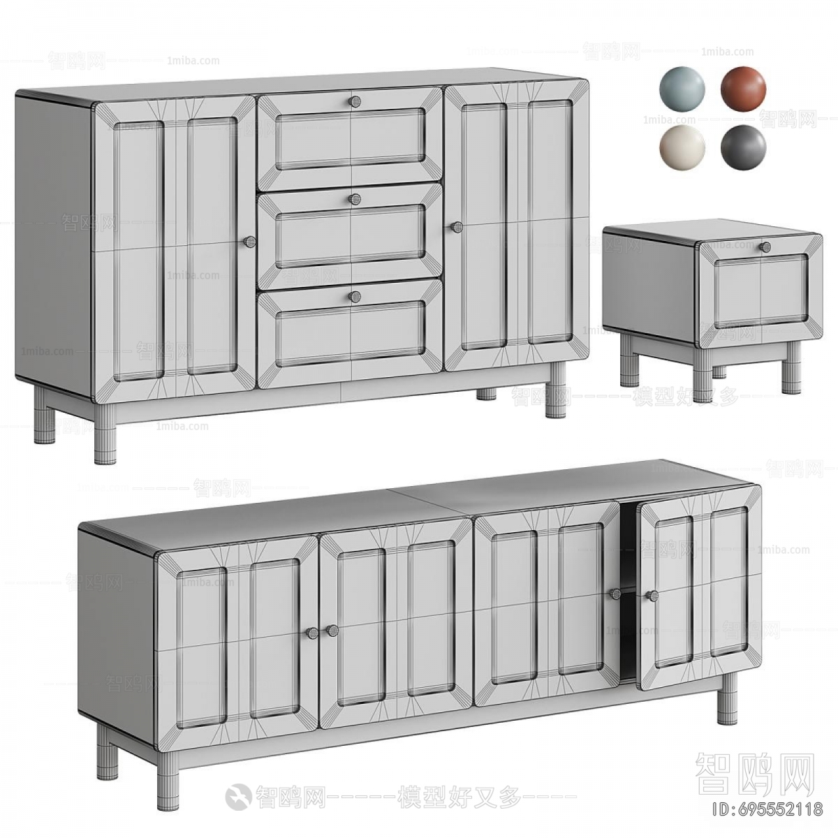 Modern Side Cabinet/Entrance Cabinet