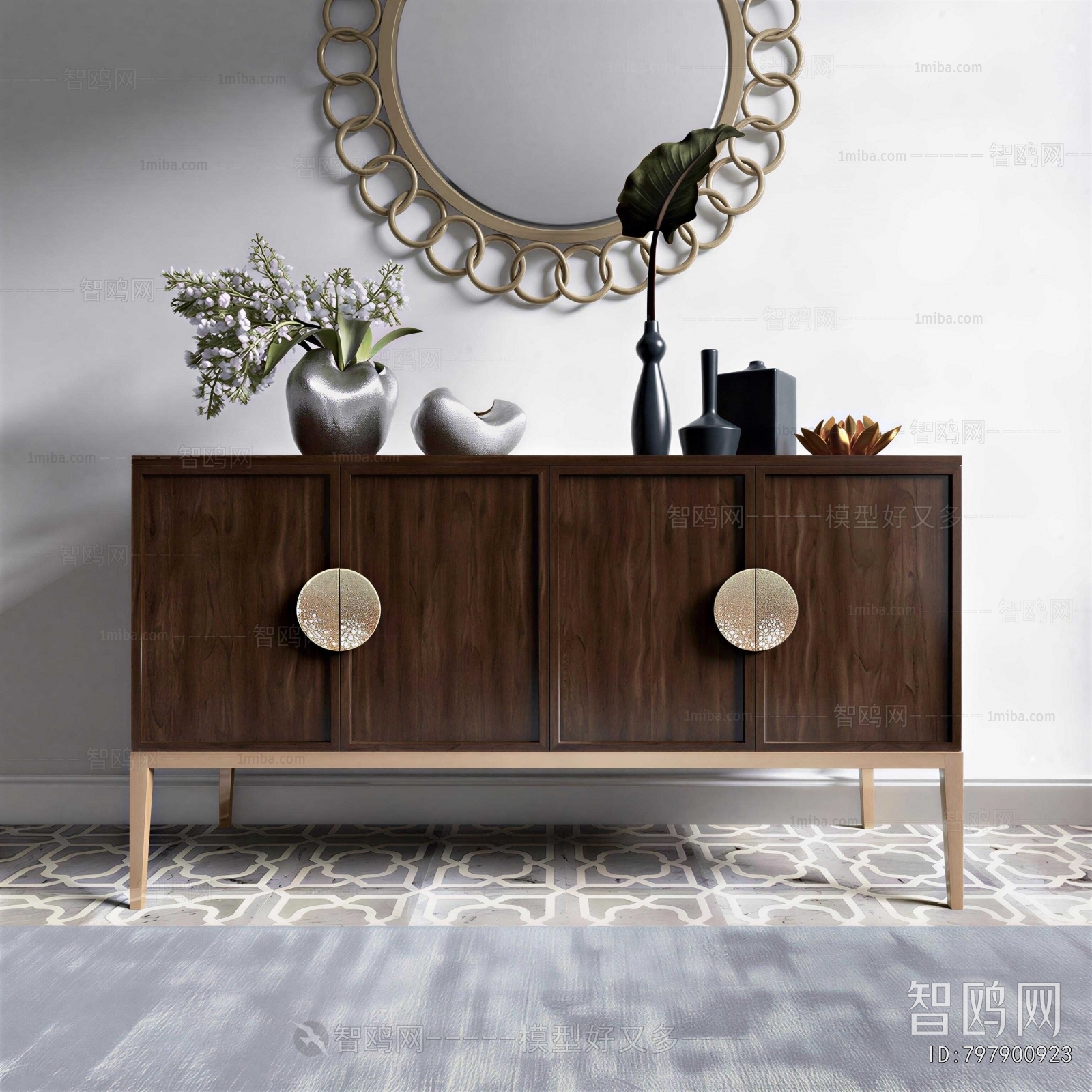 Modern Entrance Cabinet