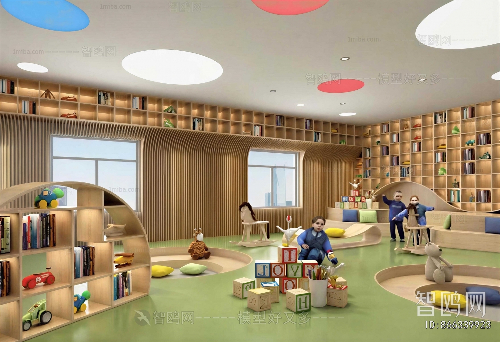 Modern Children's Playroom