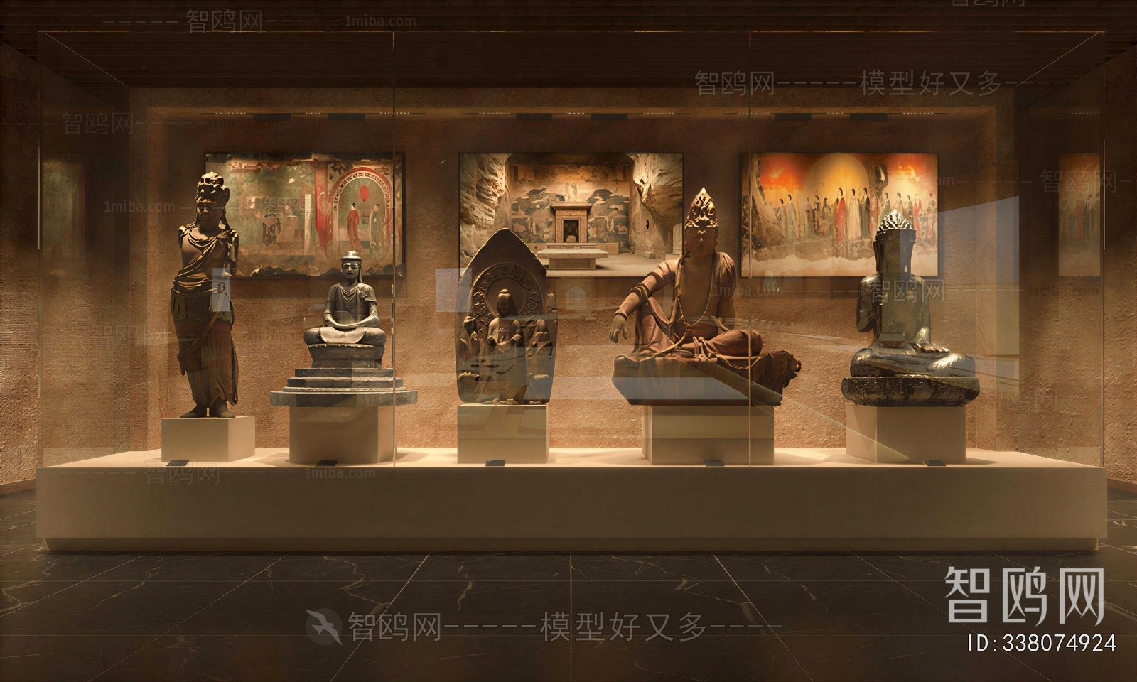 New Chinese Style Exhibition Hall