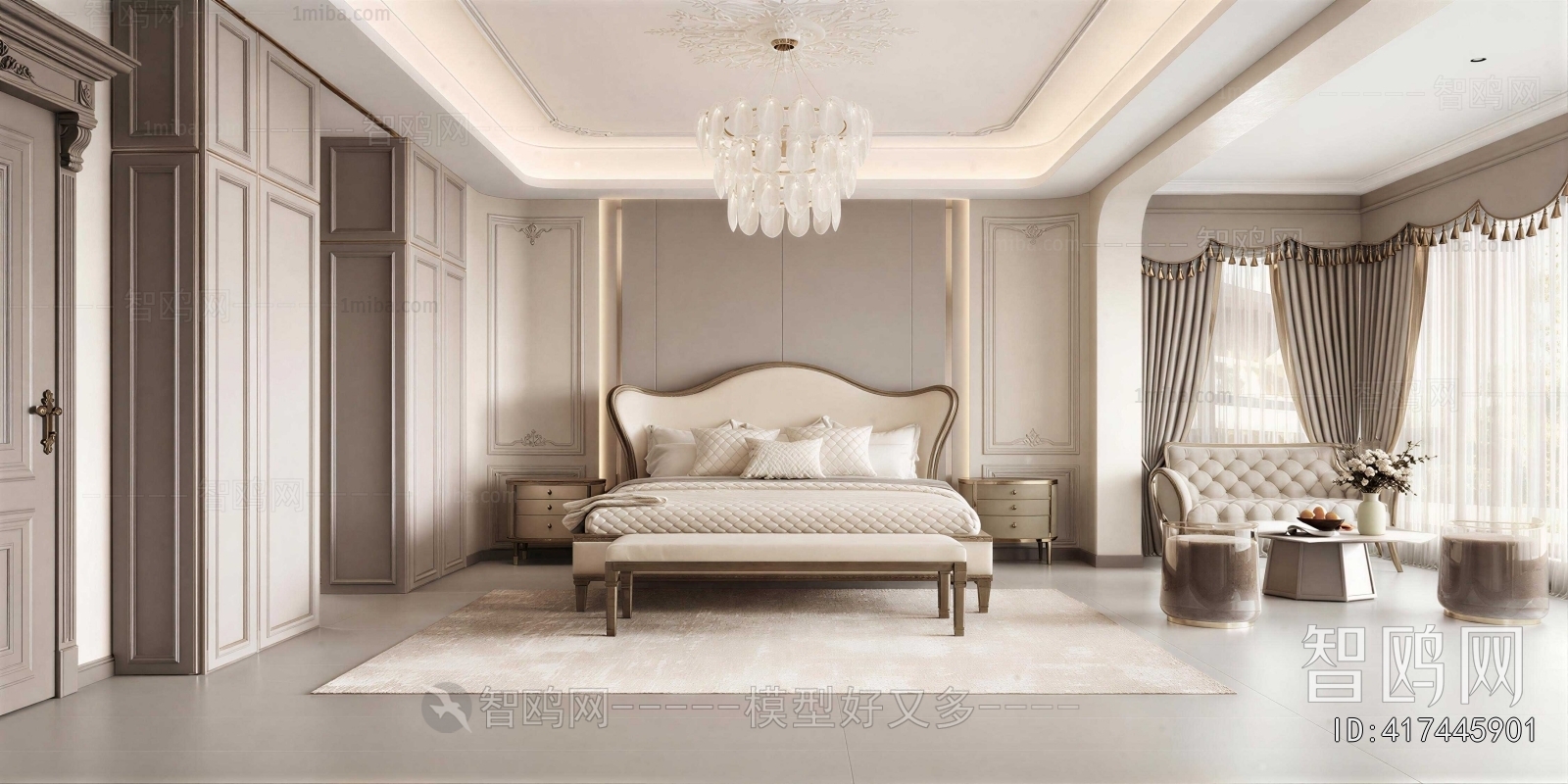 French Style Bedroom