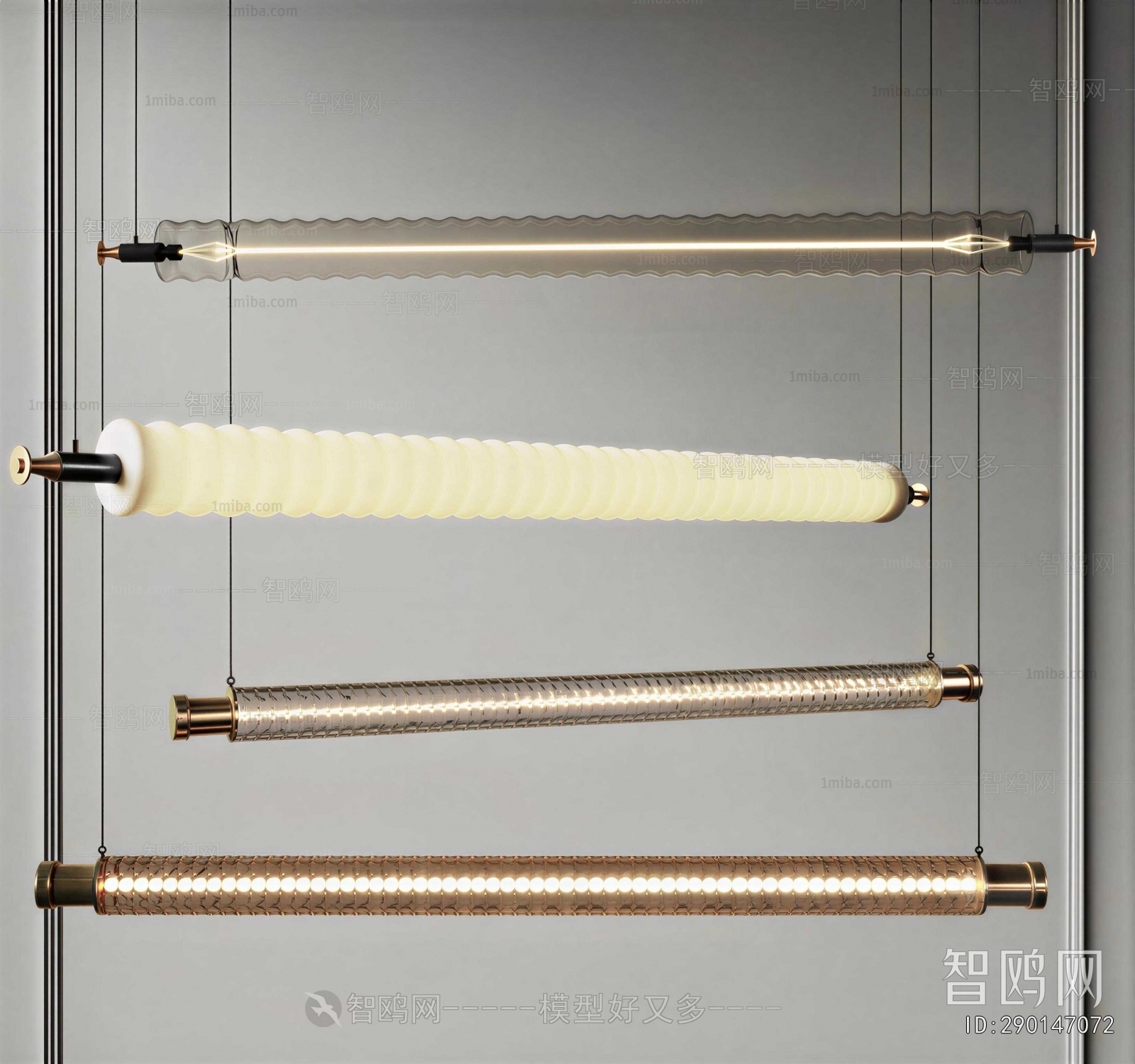Modern Long Chandelier