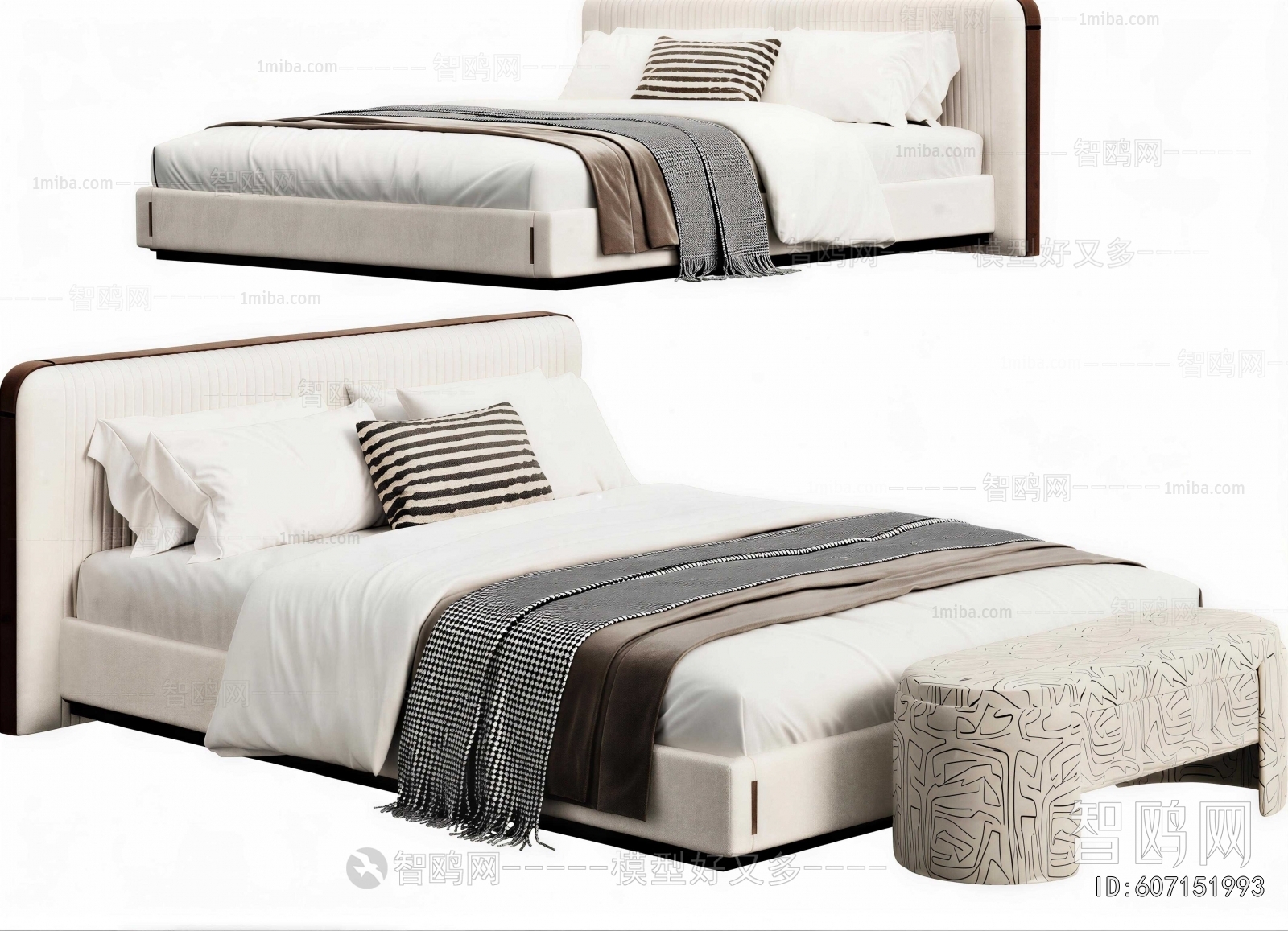 Modern Double Bed