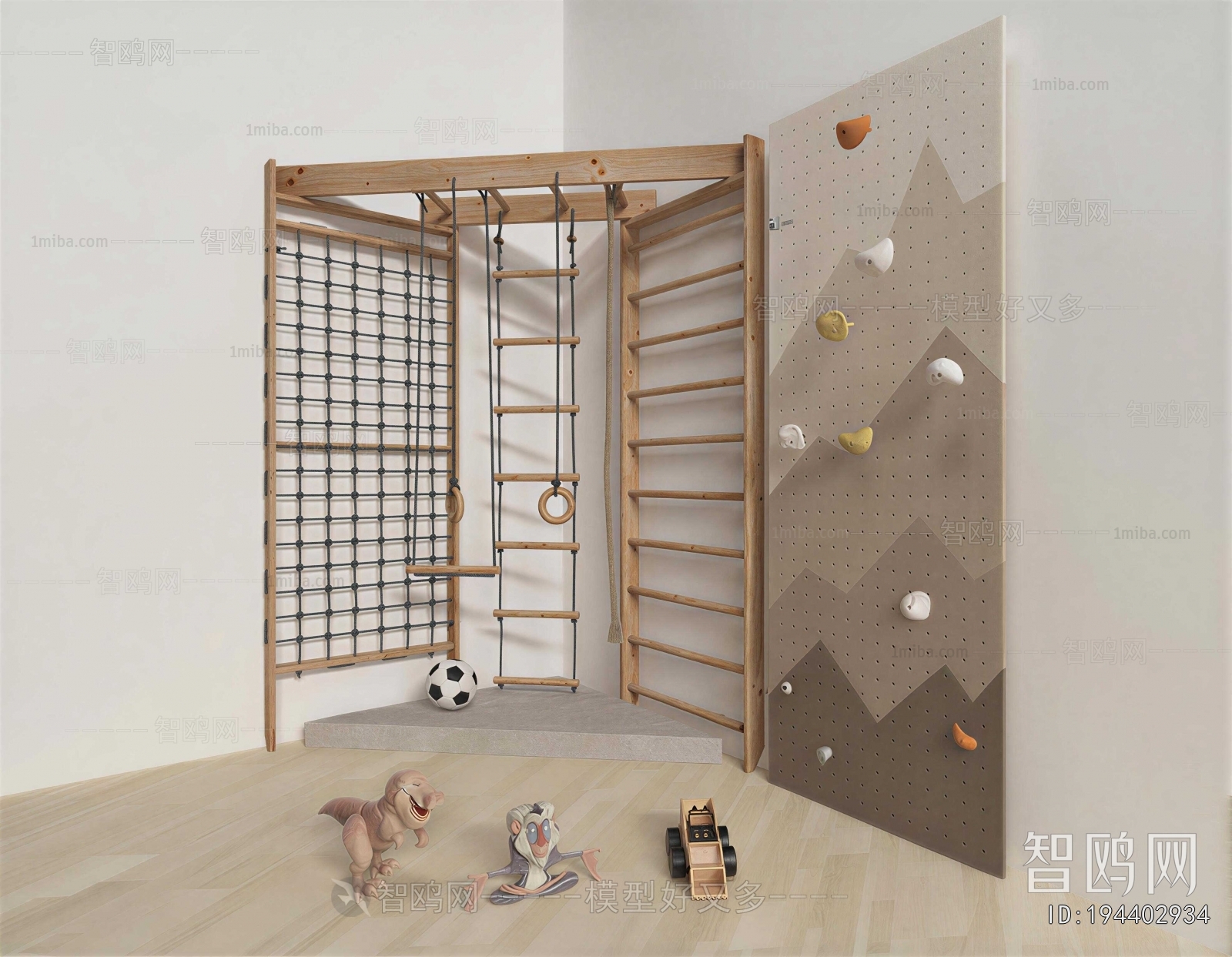 Modern Children's Room Activity Room