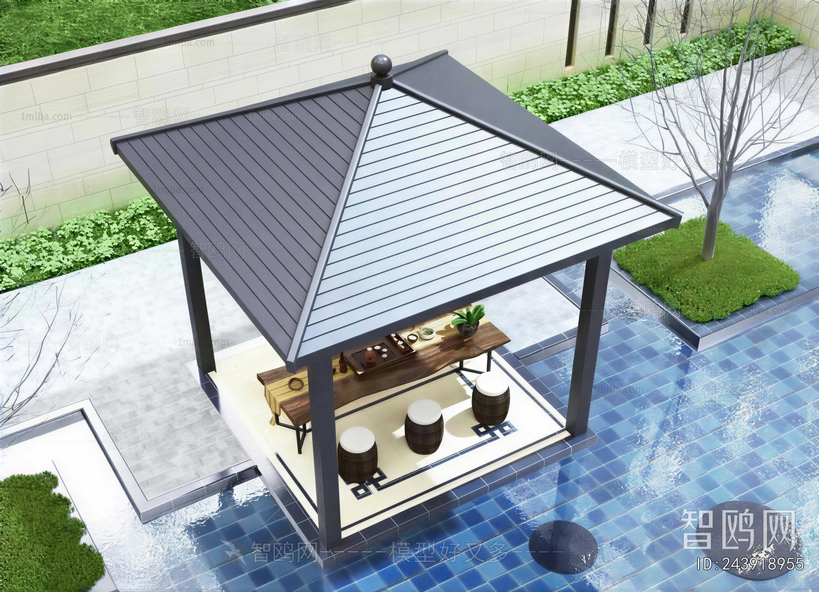 New Chinese Style Pavilion