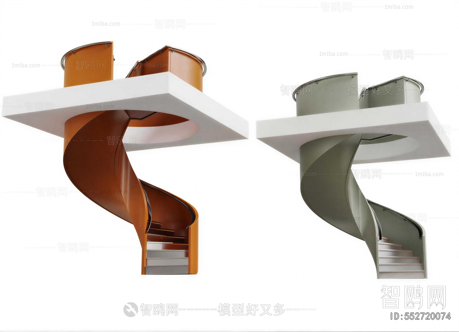Modern Rotating Staircase