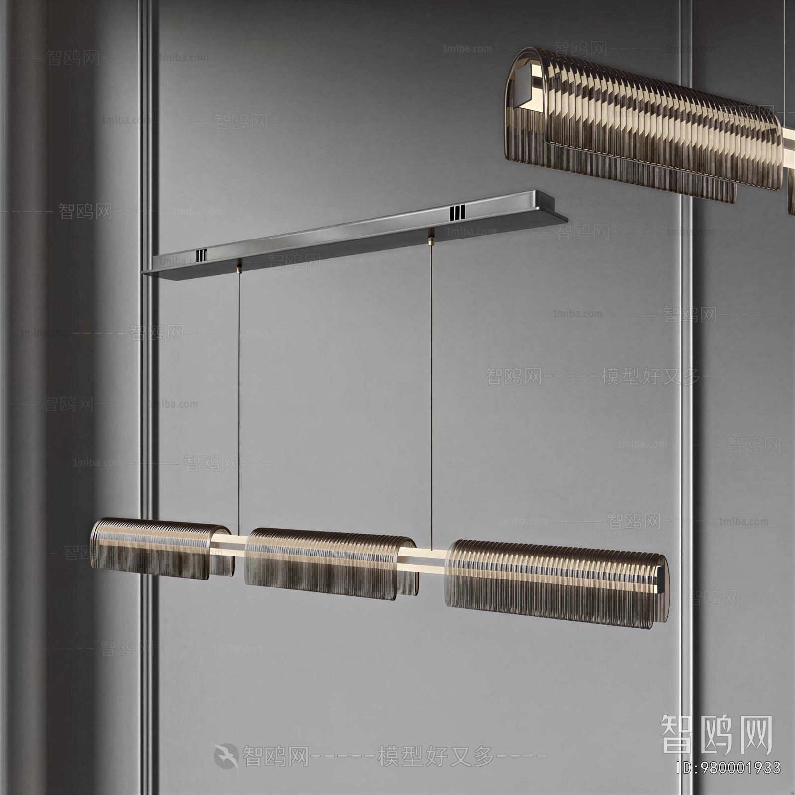 Modern Long Chandelier