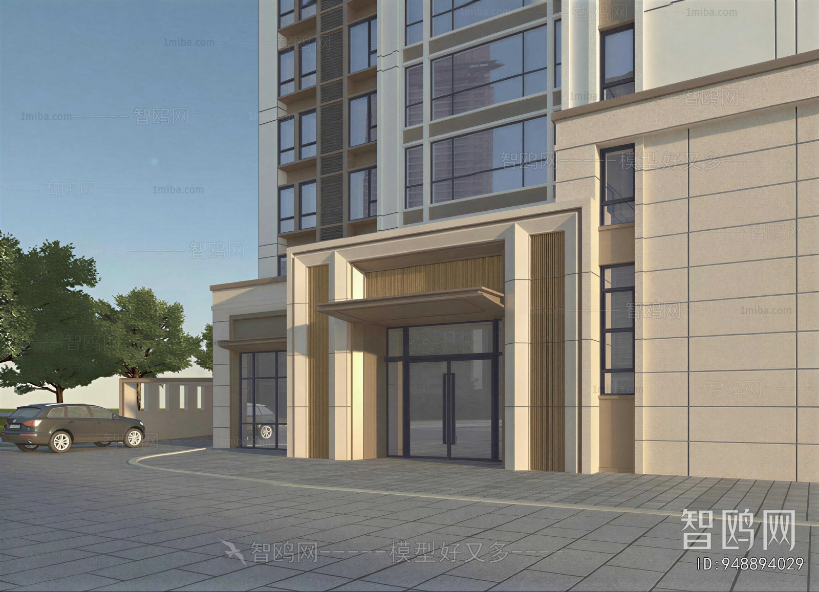 Modern Facade Element