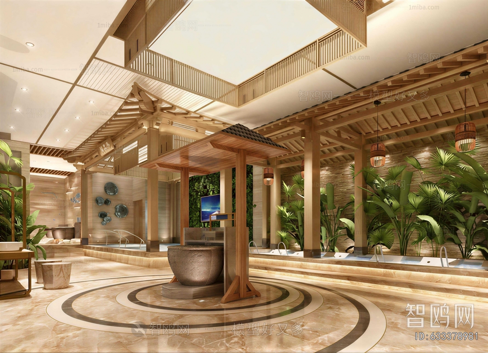 New Chinese Style Bath Center