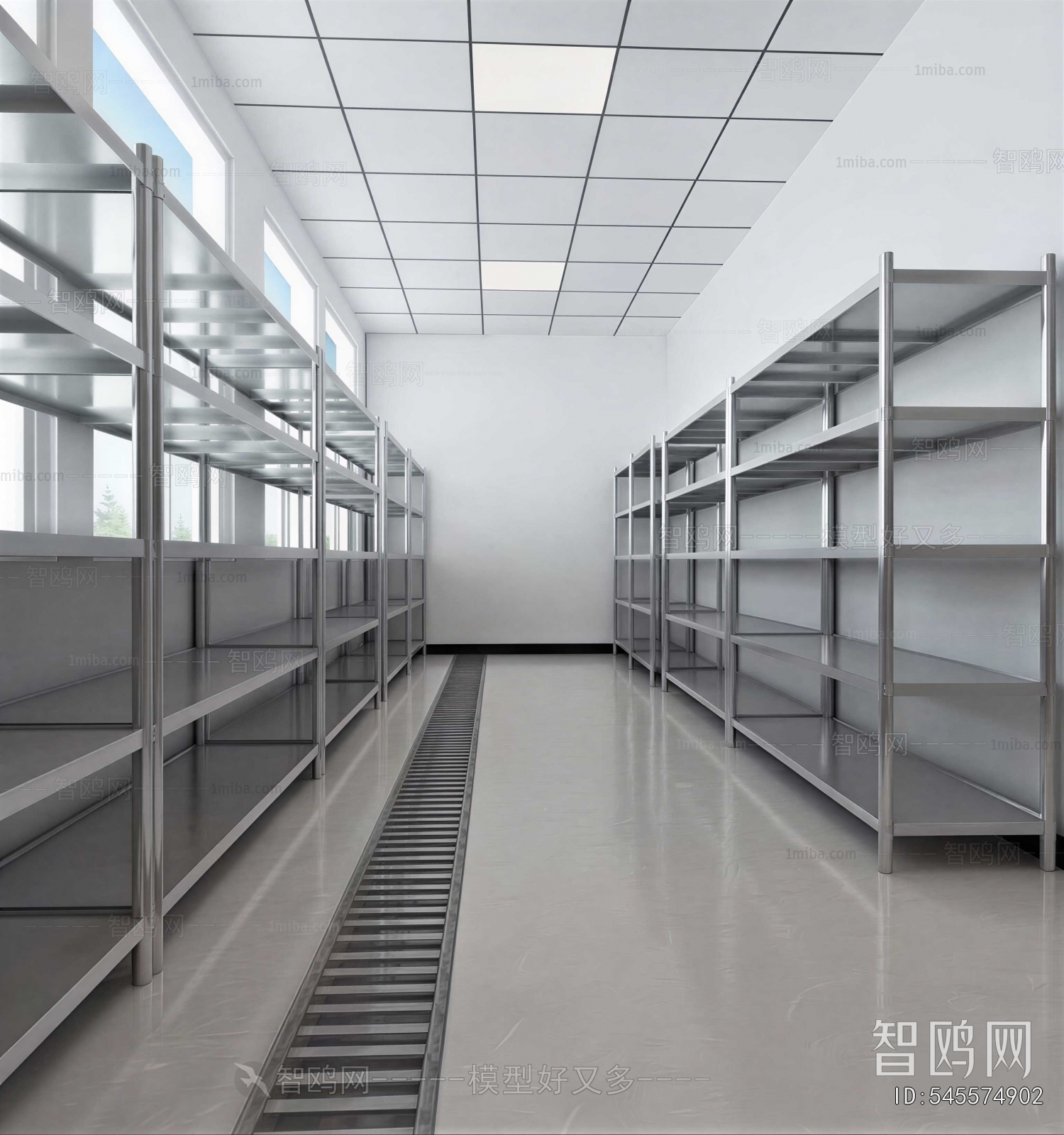 Modern Factory Floor/warehouse