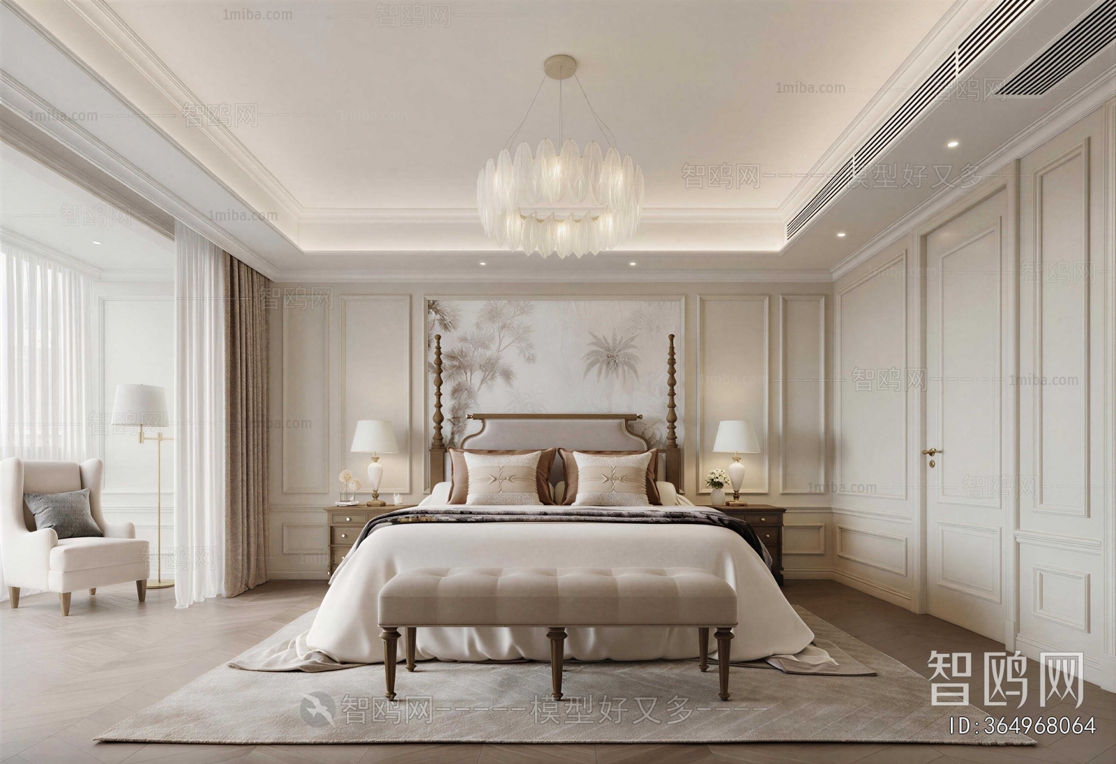 American Style Bedroom