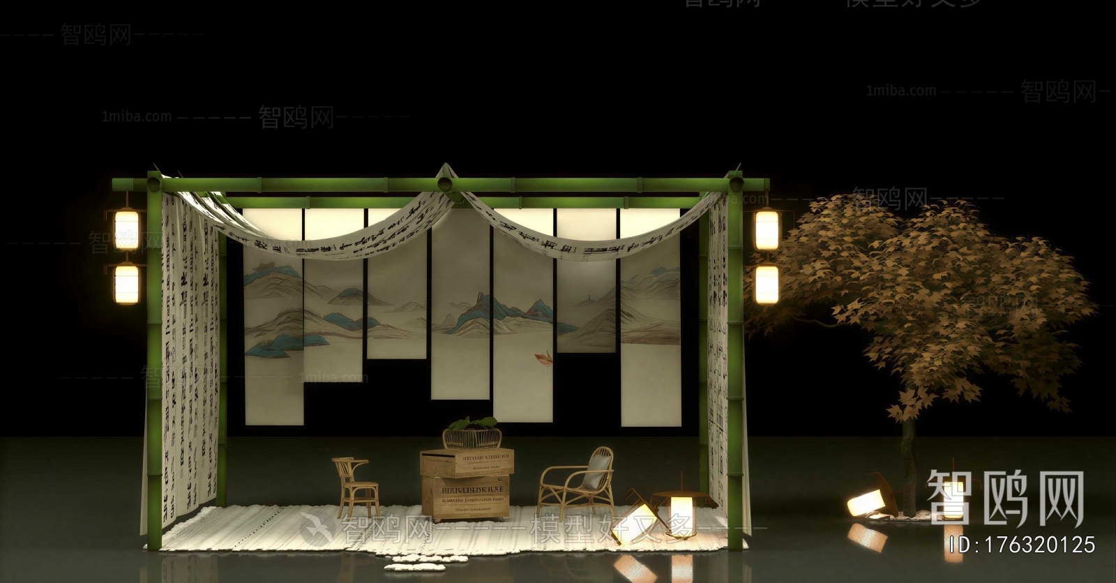 New Chinese Style Pavilion