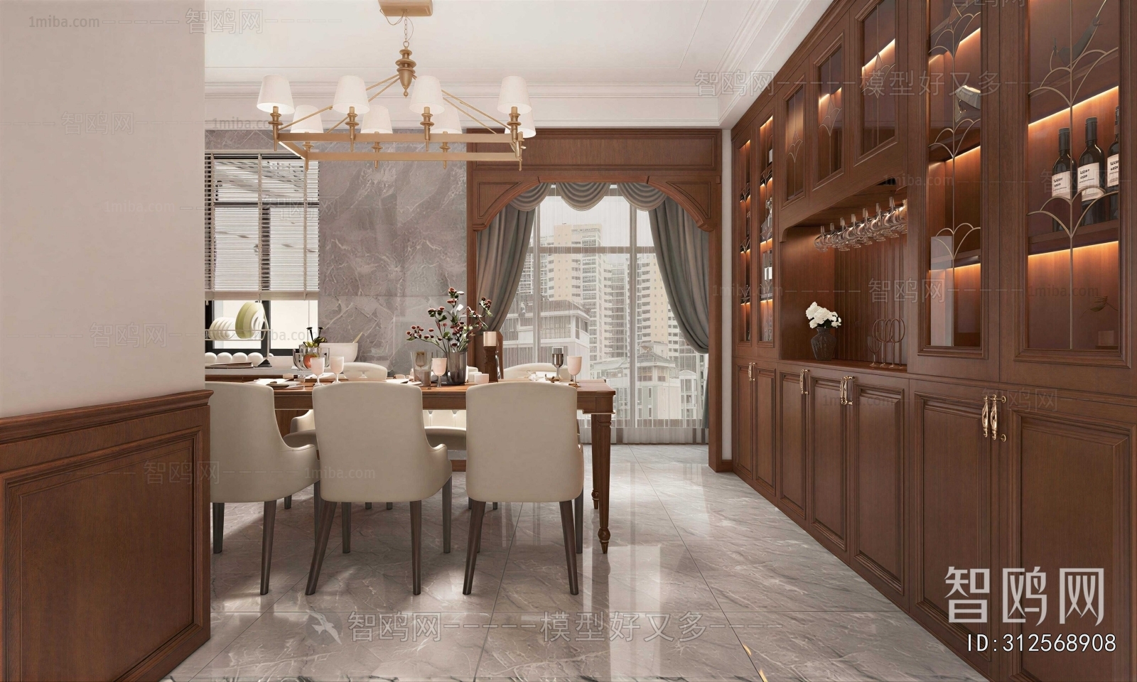 American Style Dining Room