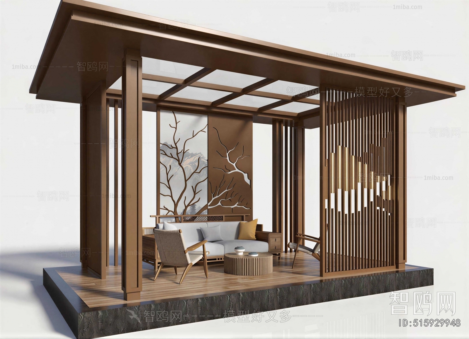 New Chinese Style Pavilion