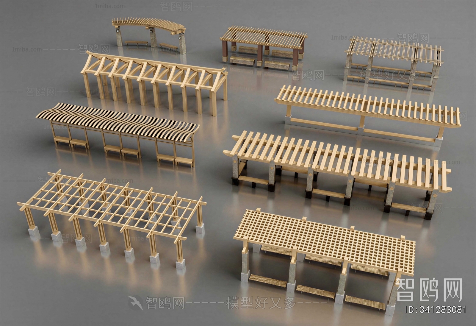 New Chinese Style Gallery Frame