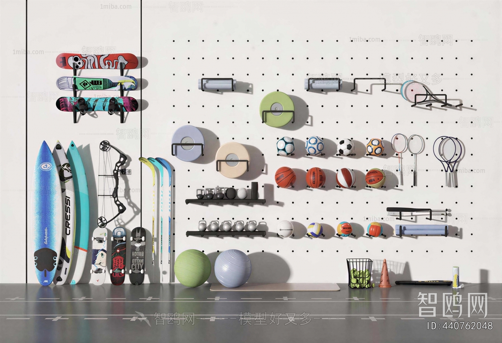 Modern Fitness Equipment