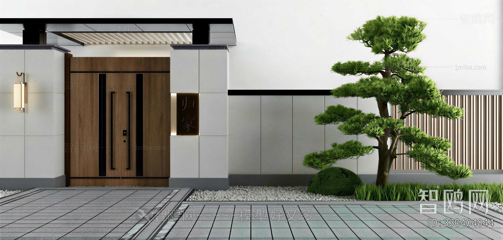 New Chinese Style Courtyard/landscape