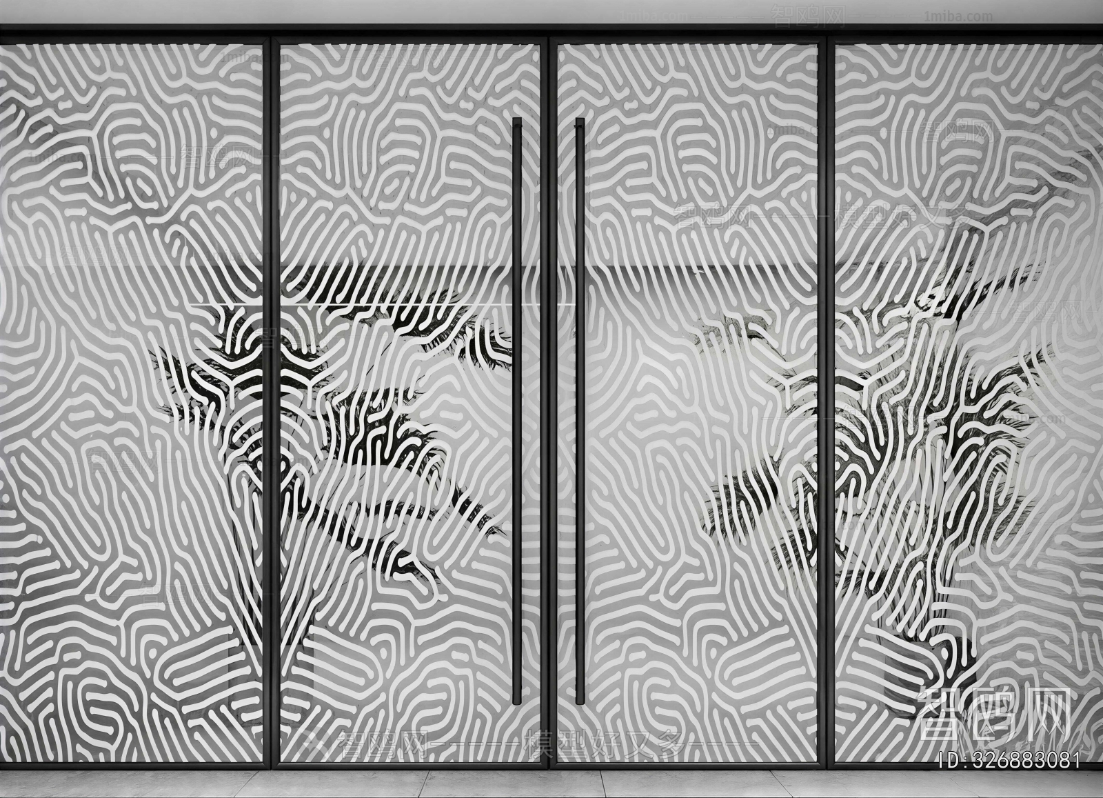 Modern Glass Screen Partition