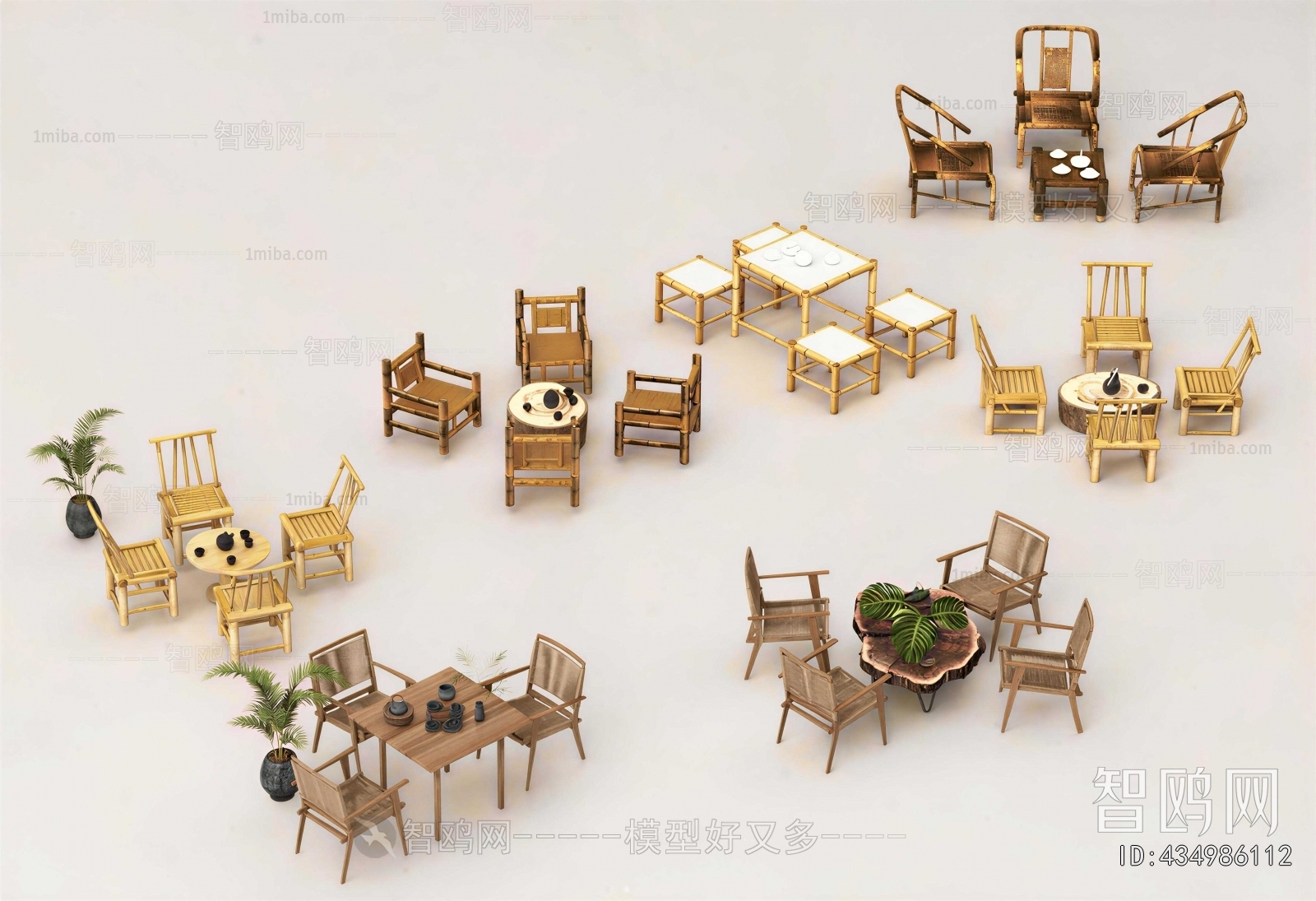 New Chinese Style Outdoor Tables And Chairs
