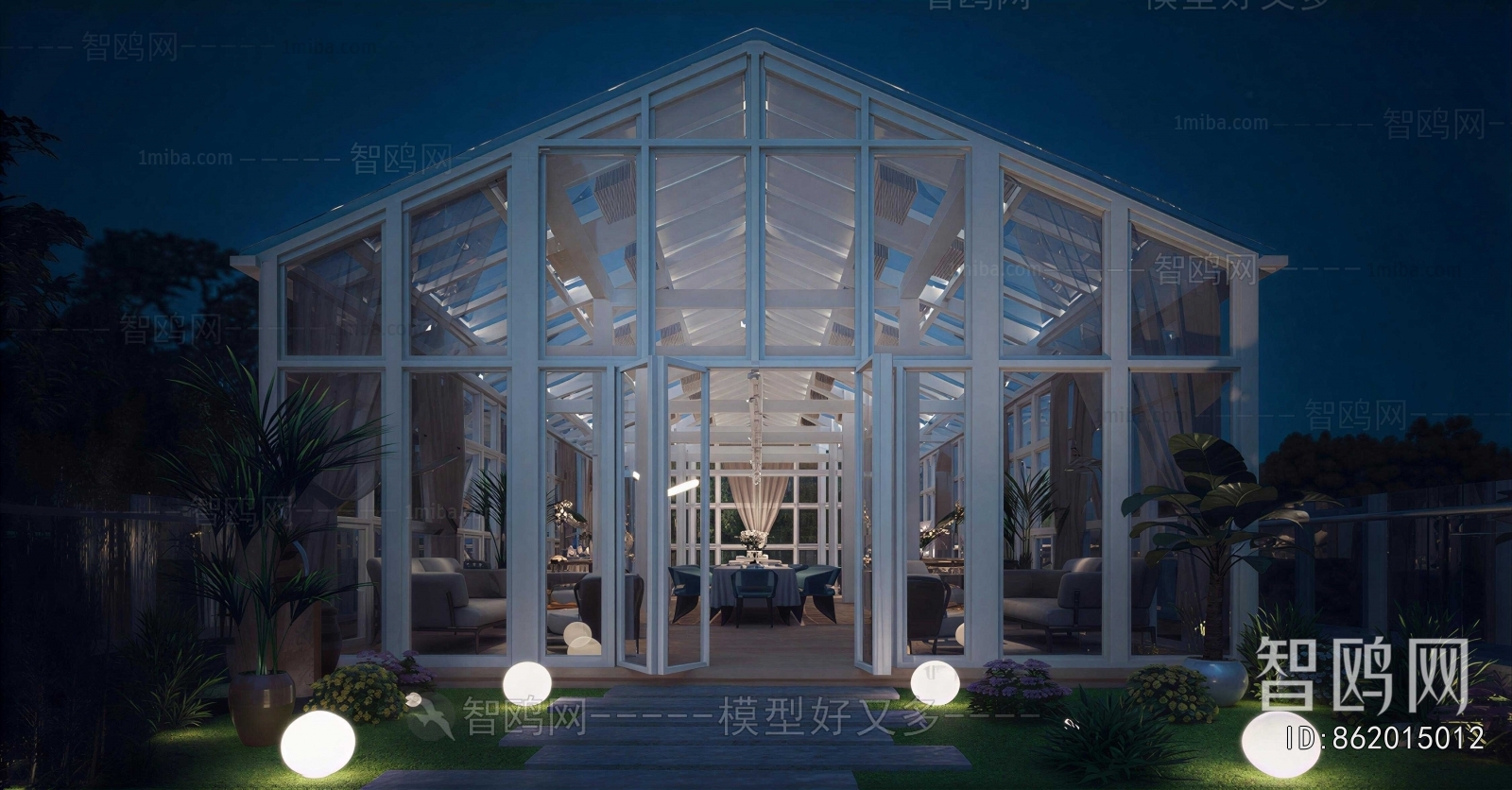 Modern Glass Sunshine Room