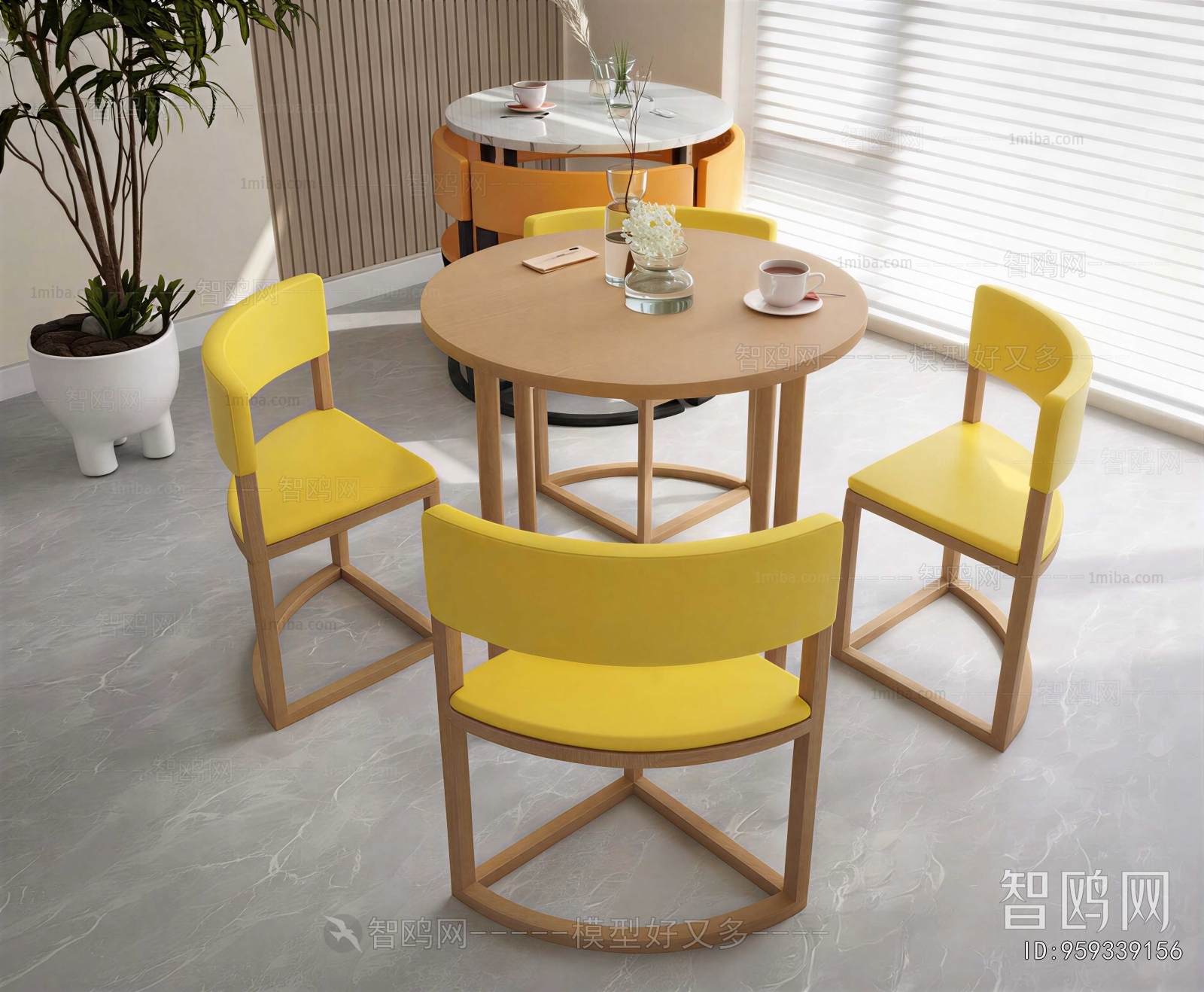 Modern Leisure Table And Chair