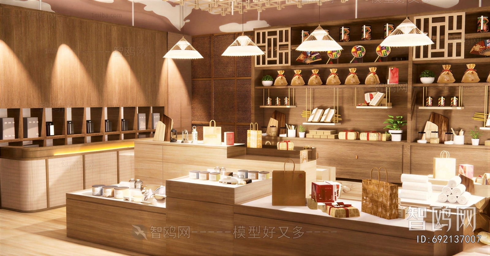 New Chinese Style Retail Stores