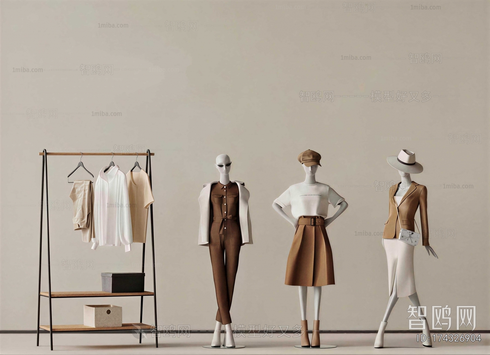 Modern Fashion Model